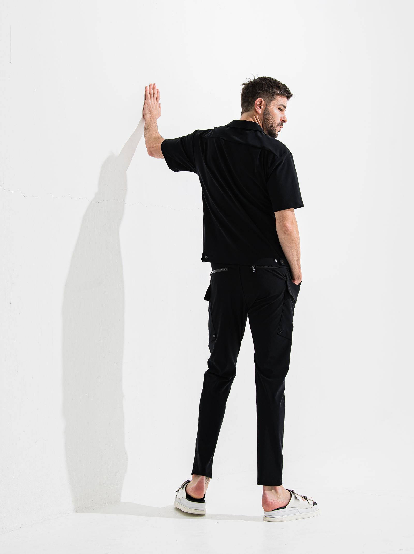 OX JERSEY GR PT / OR2-ST-004 / オックスジャージギアカーゴパンツ / ブラック