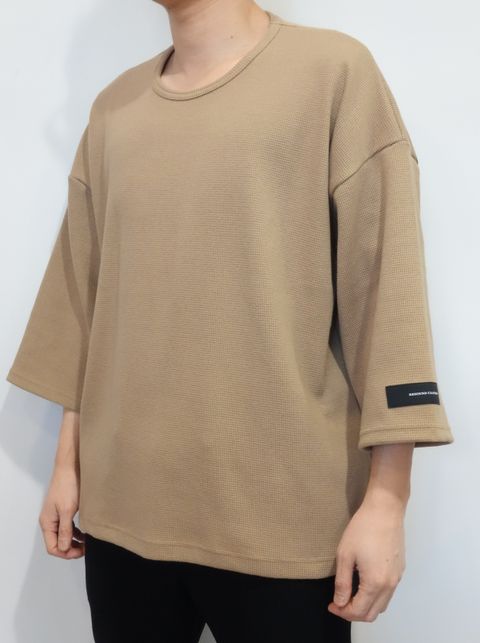 THREE-QUARTER SLEEVE WAFFLE T / RC23-C-001 / 七分袖サーマルTシャツ