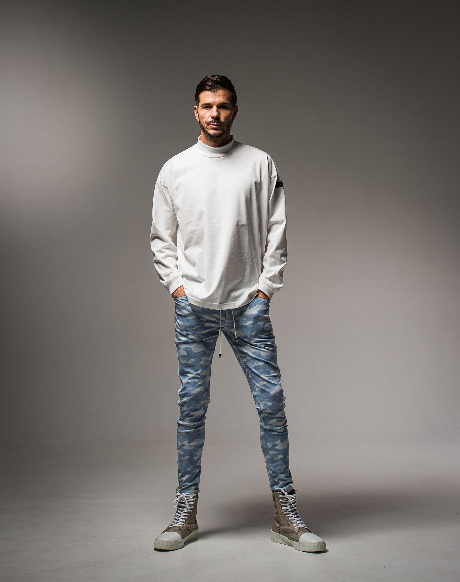 MOCKNECK LONG SLEEVE / RC23-T-008 / モックネック長袖Tシャツ※