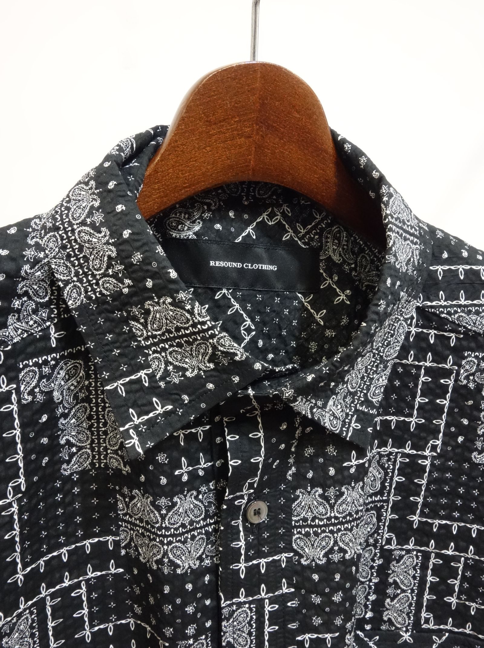 【※期間限定販売※】 BANDANA OVER GOWN SHIRTS / RC19-SH-002 / バンダナオーバーシャツ