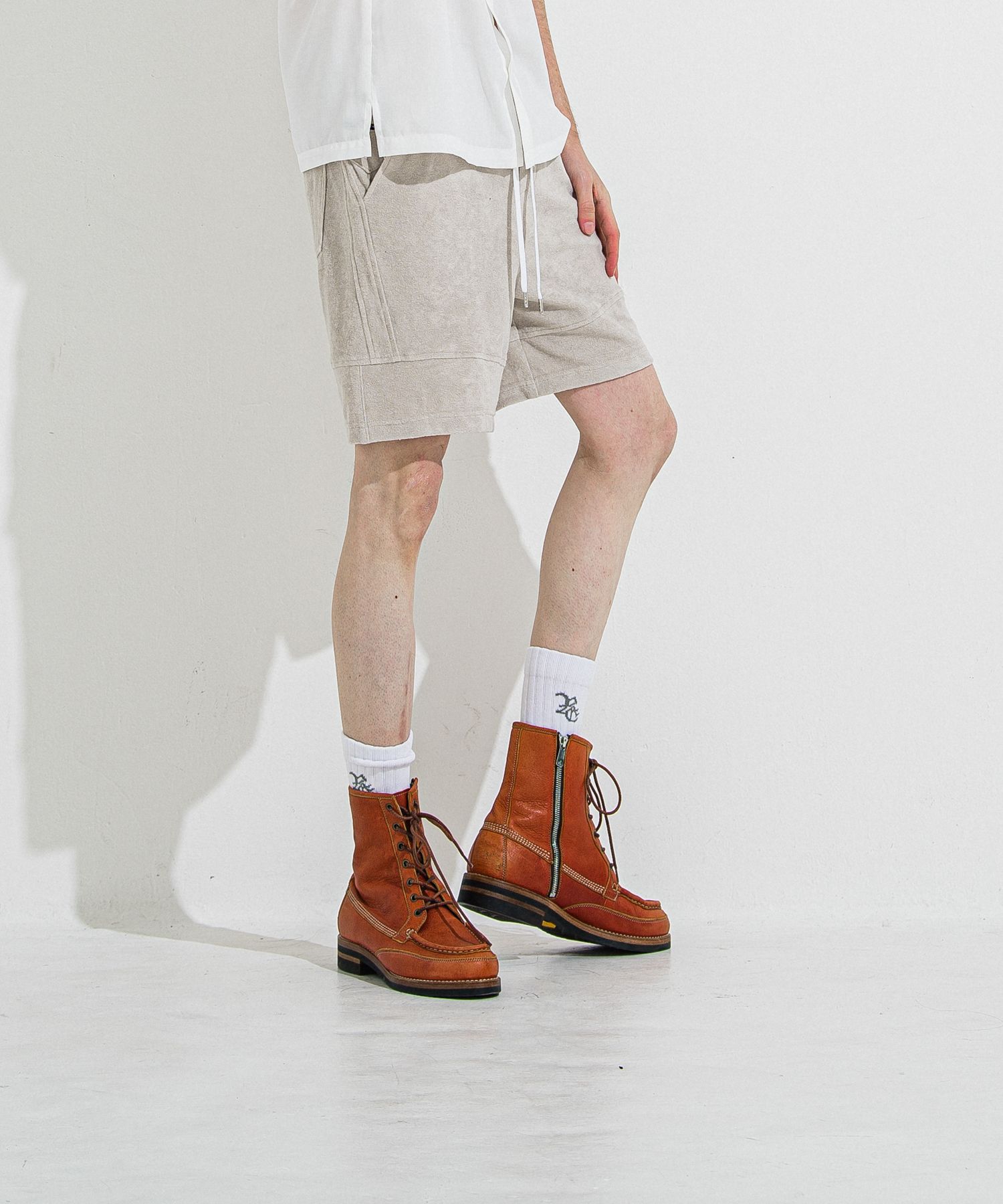 TYLER PILE SHORTS / RC36-HP-001 / パイルラインショーツ / グレージュ