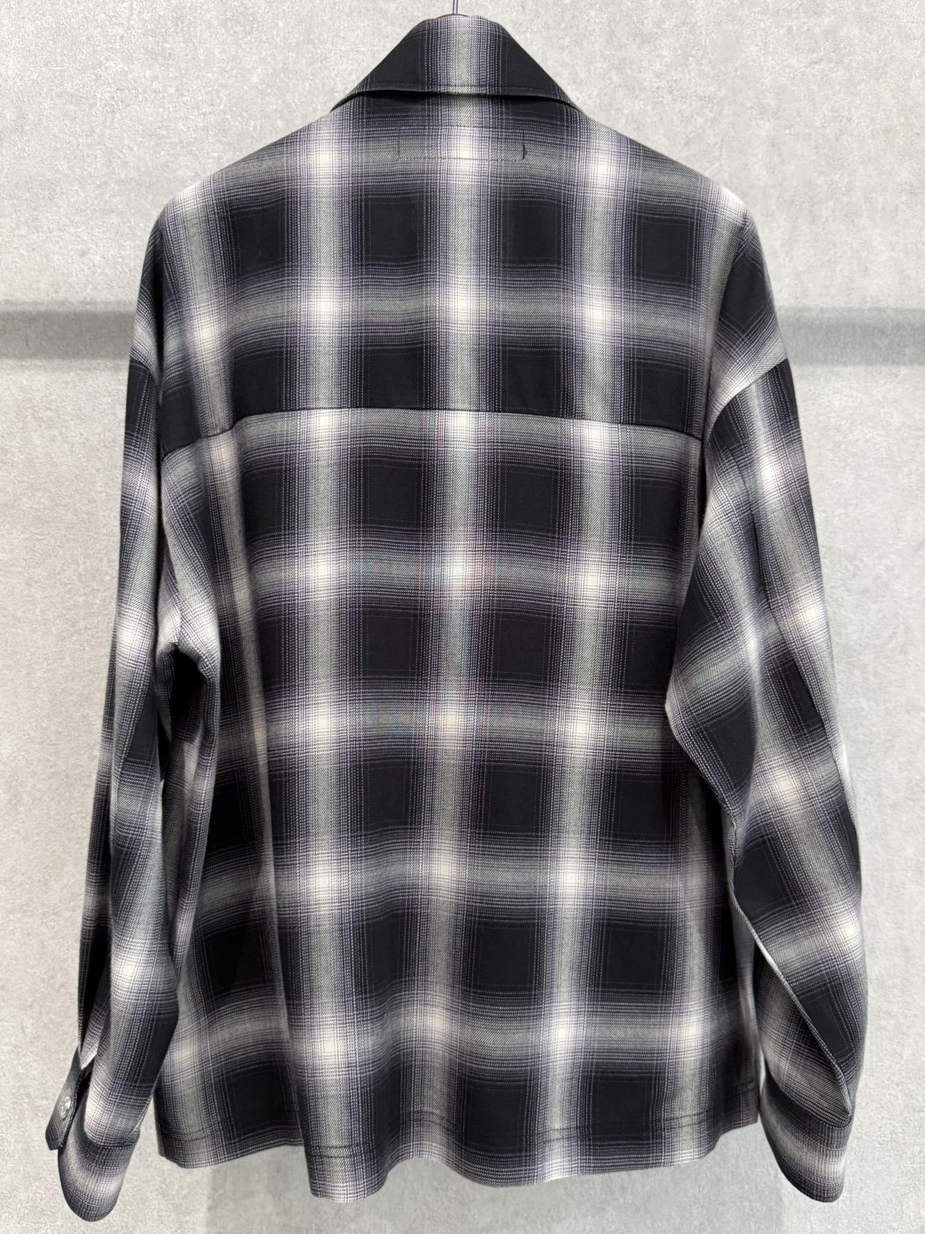 50S CHECK JK / RC39-JK-007C / チェックシャツジャケット / ブラック