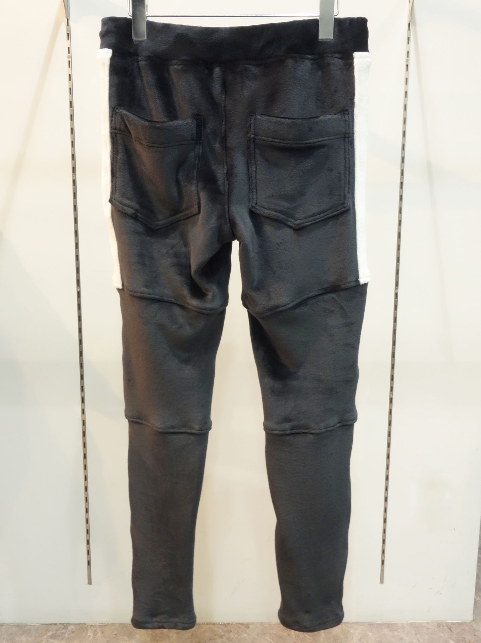 【RUDO掲載】 DOUBLE VELOURS FLEECE SLASH LINE PT / RC22-ST-012H / ベロアフリースラインパンツ