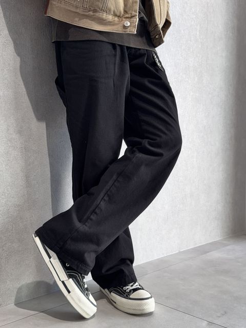 【Calvin Klein】×【RESOUND】ブラックデニムで引き締めた秋の新作コーデ