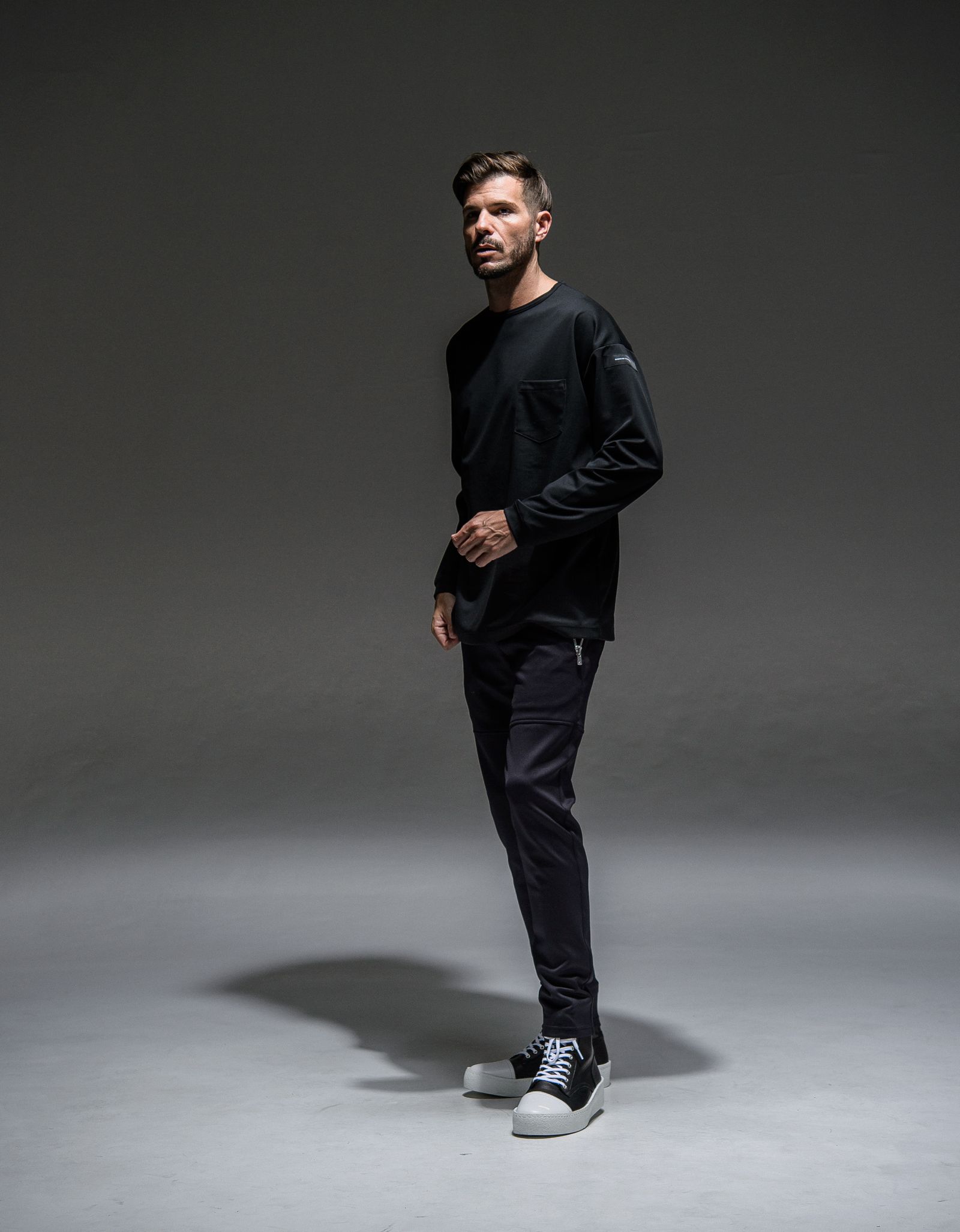 DOUBLE LOOSE POCKET LONG TEE / RC21-T-003 / ロングスリーブTシャツ