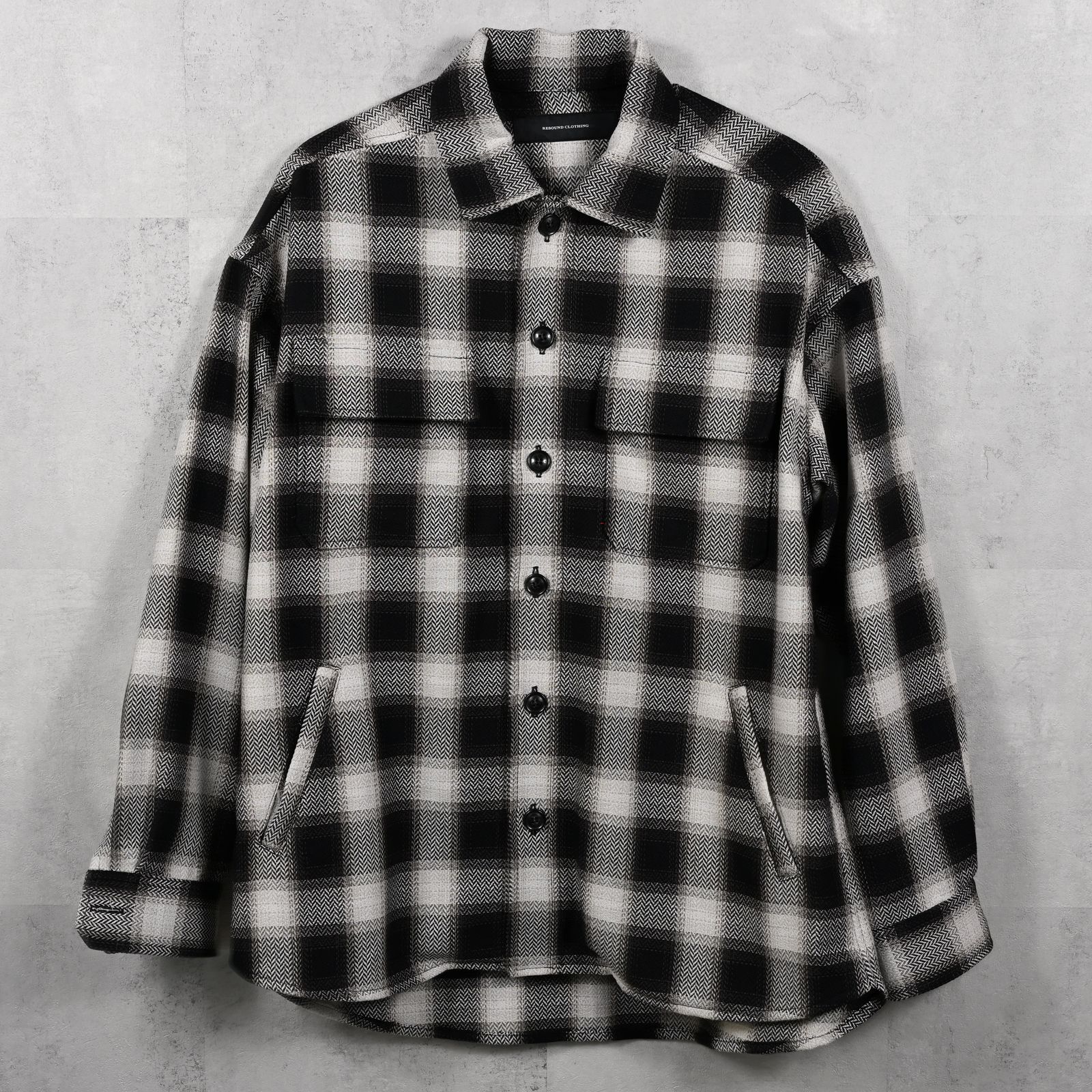 CPO SHIRTS JK / RC37-JK-004 / CPOチェックシャツジャケット / ブラックチェック (9月中旬入荷予定)
