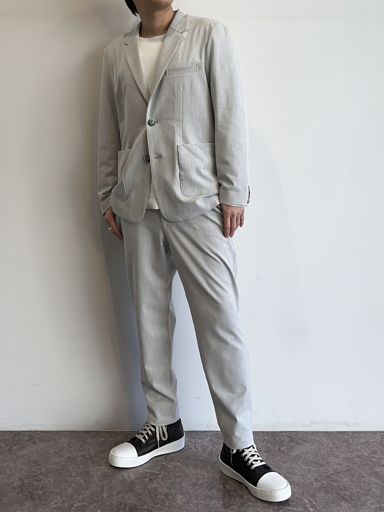 RAY JACKET / RC31-JK-003 / ボックスシルエットテーラードジャケット / グレー