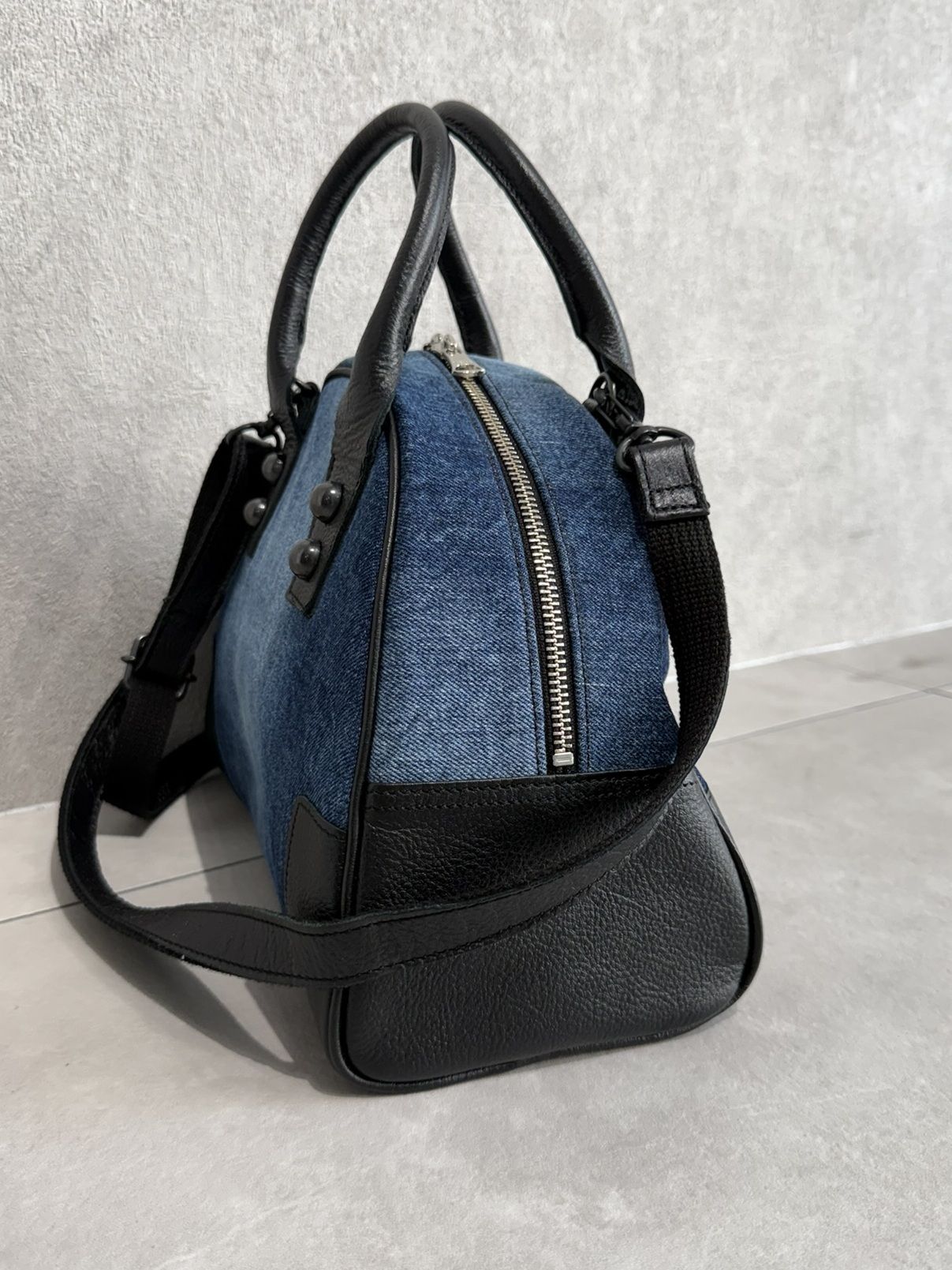 DENIM MINI BOSTON BAG / RC40-BAG-002RD / デニムミニボストンショルダーバッグ / デニム
