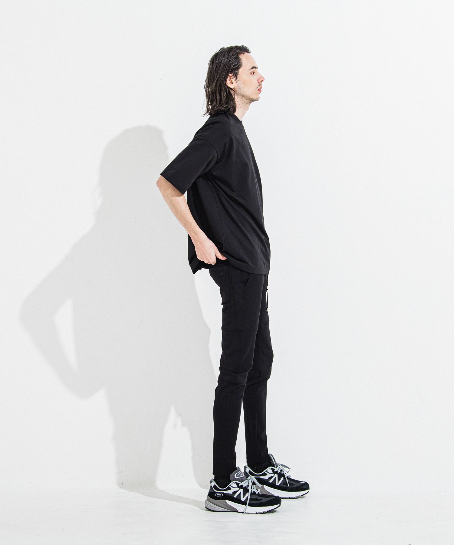 RC OVER TEE / RC36-T-006 / RCロゴビッグTシャツ / ブラック×ホワイト
