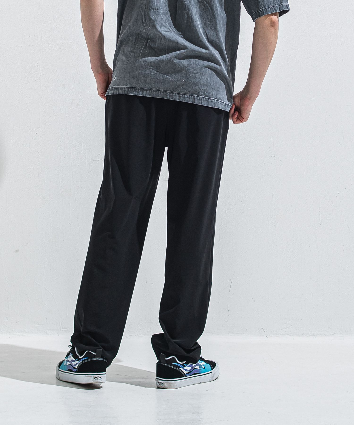 BEN PANTS / RC40-ST-038 / スーパーワイドパンツ / ブラック (5月中旬入荷予定)