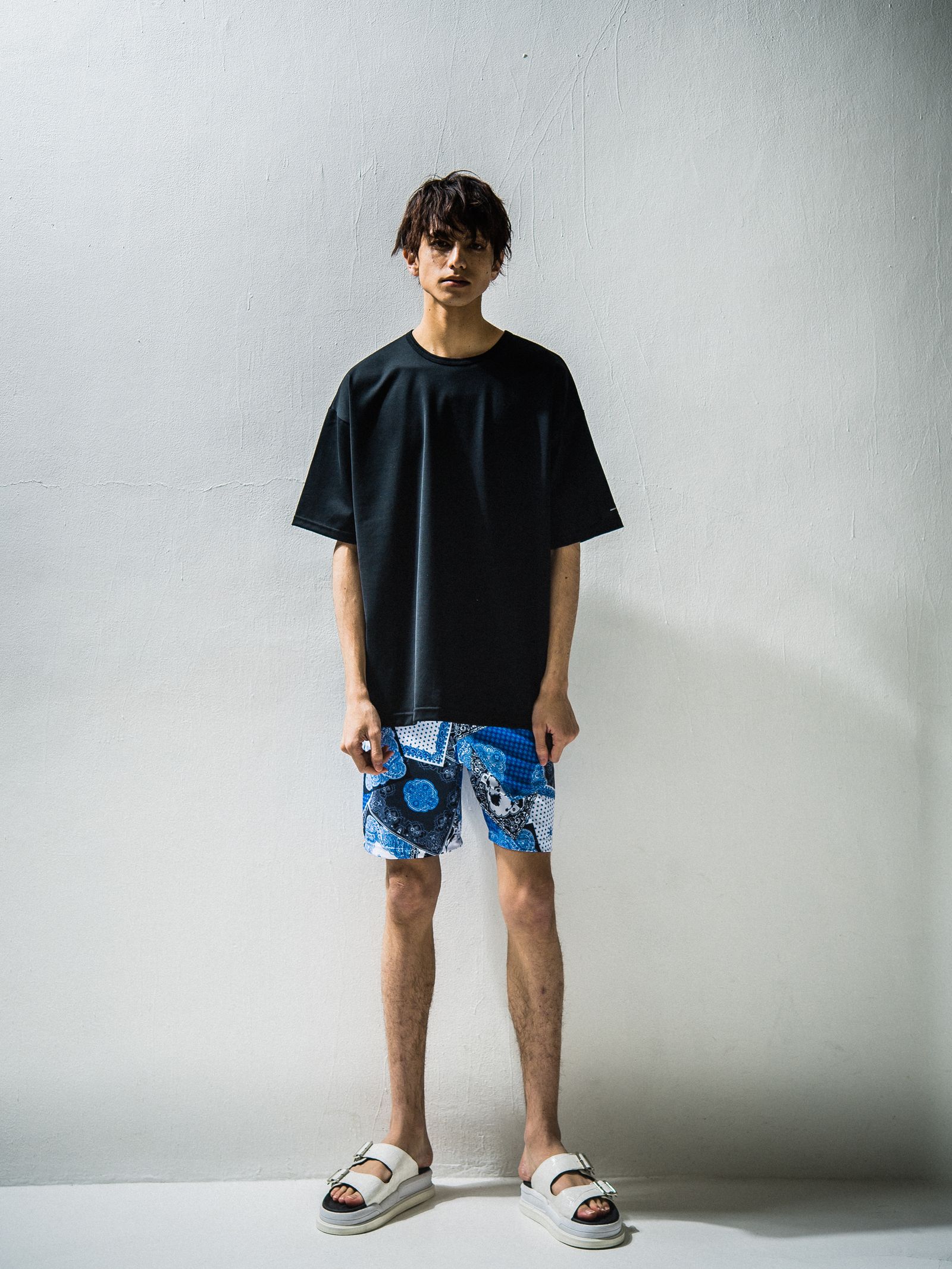 PALM BEACH PHOTO LOOSE TEE / RC24-T-004 / ビッグTシャツ