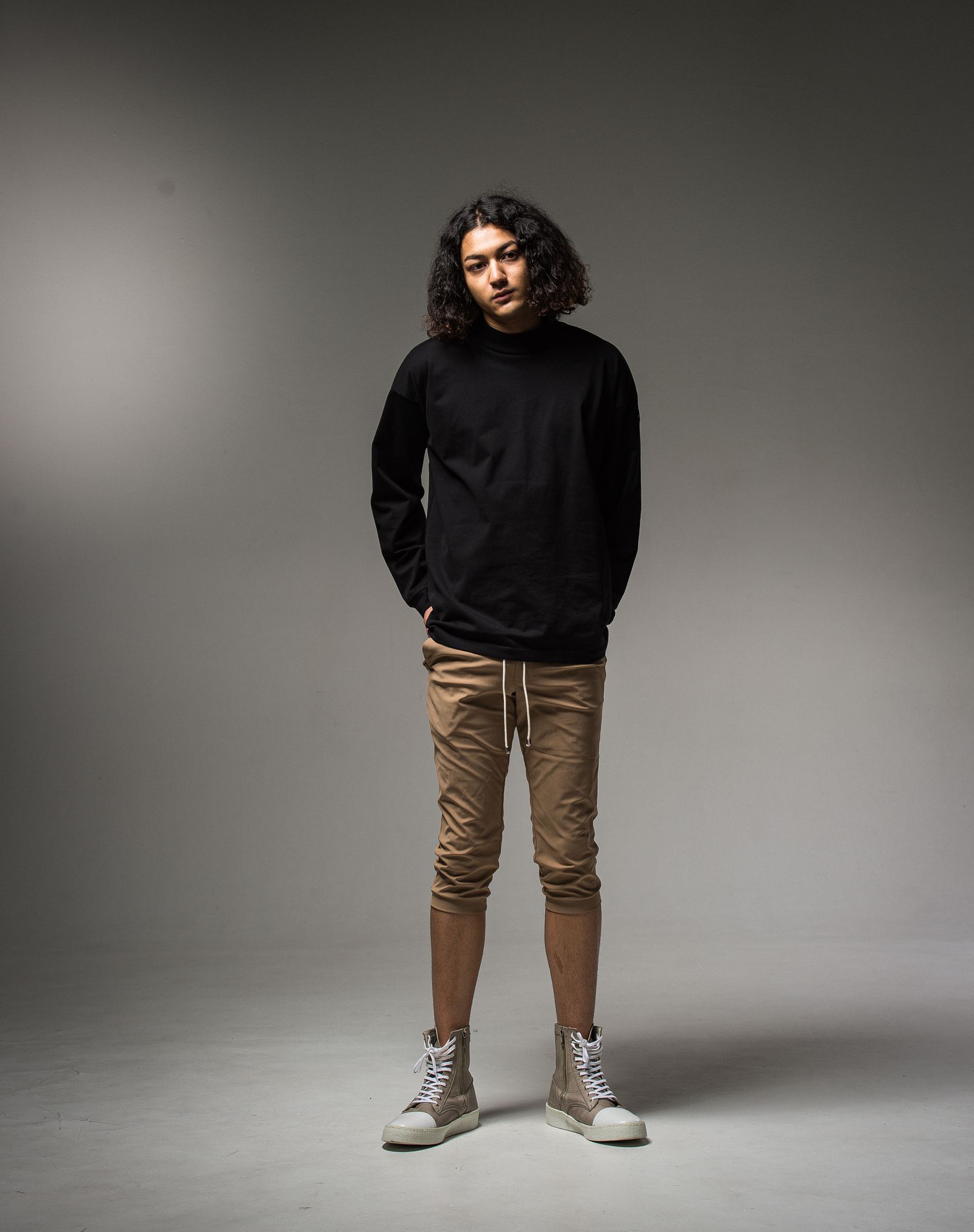 MOCKNECK LONG SLEEVE / RC23-T-008 / モックネック長袖Tシャツ※
