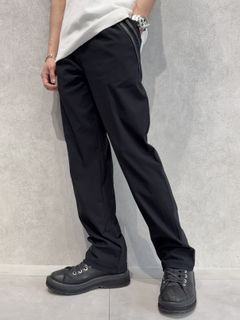 EDGE NYLON SEMI WIDE PT / RC40-ST-014WT / エッジナイロンセミワイドラインパンツ / ブラック×ブラック
