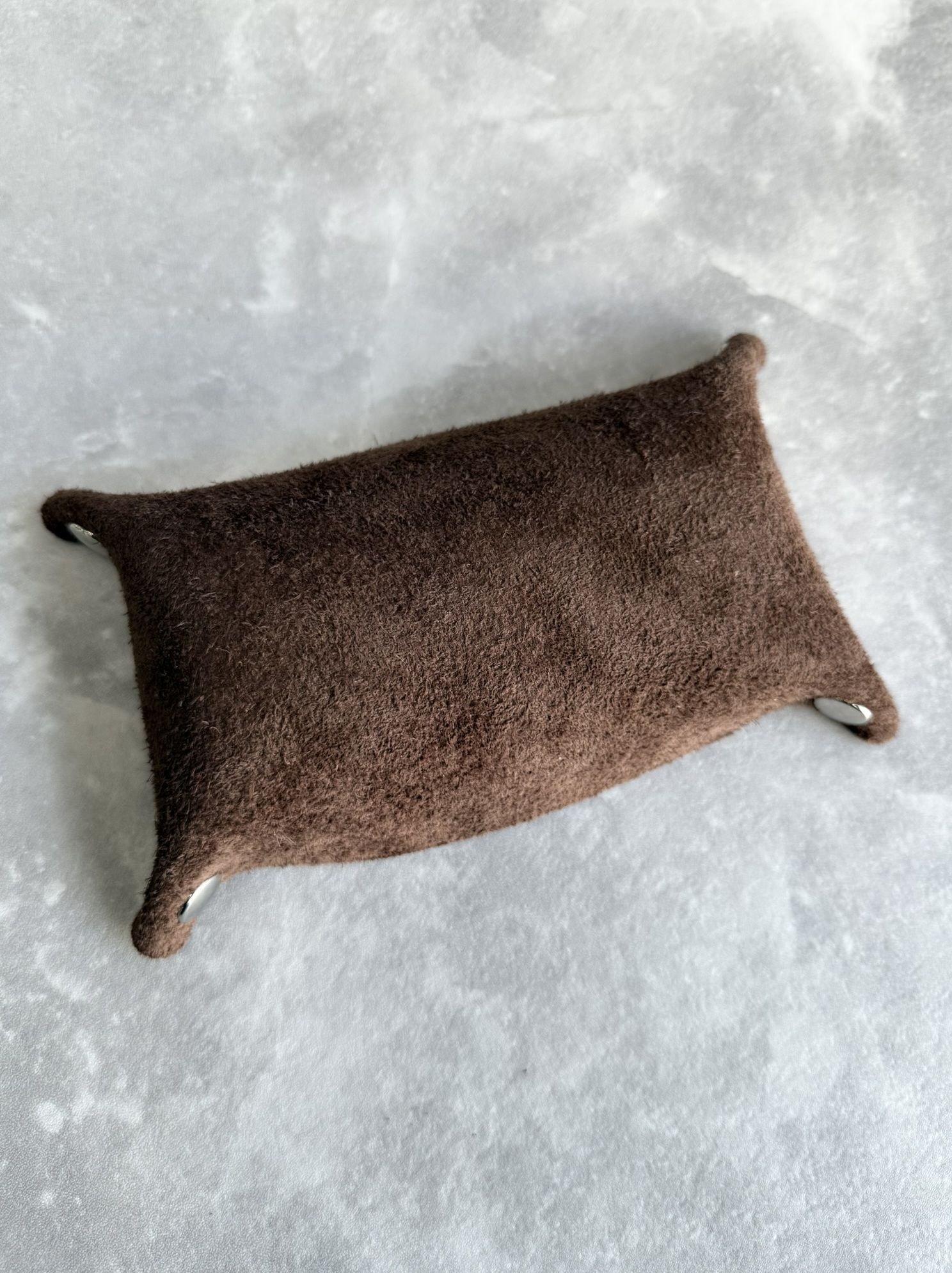 【LUKE別注】 LEATHER TRAY / レザートレイ / ブラウン