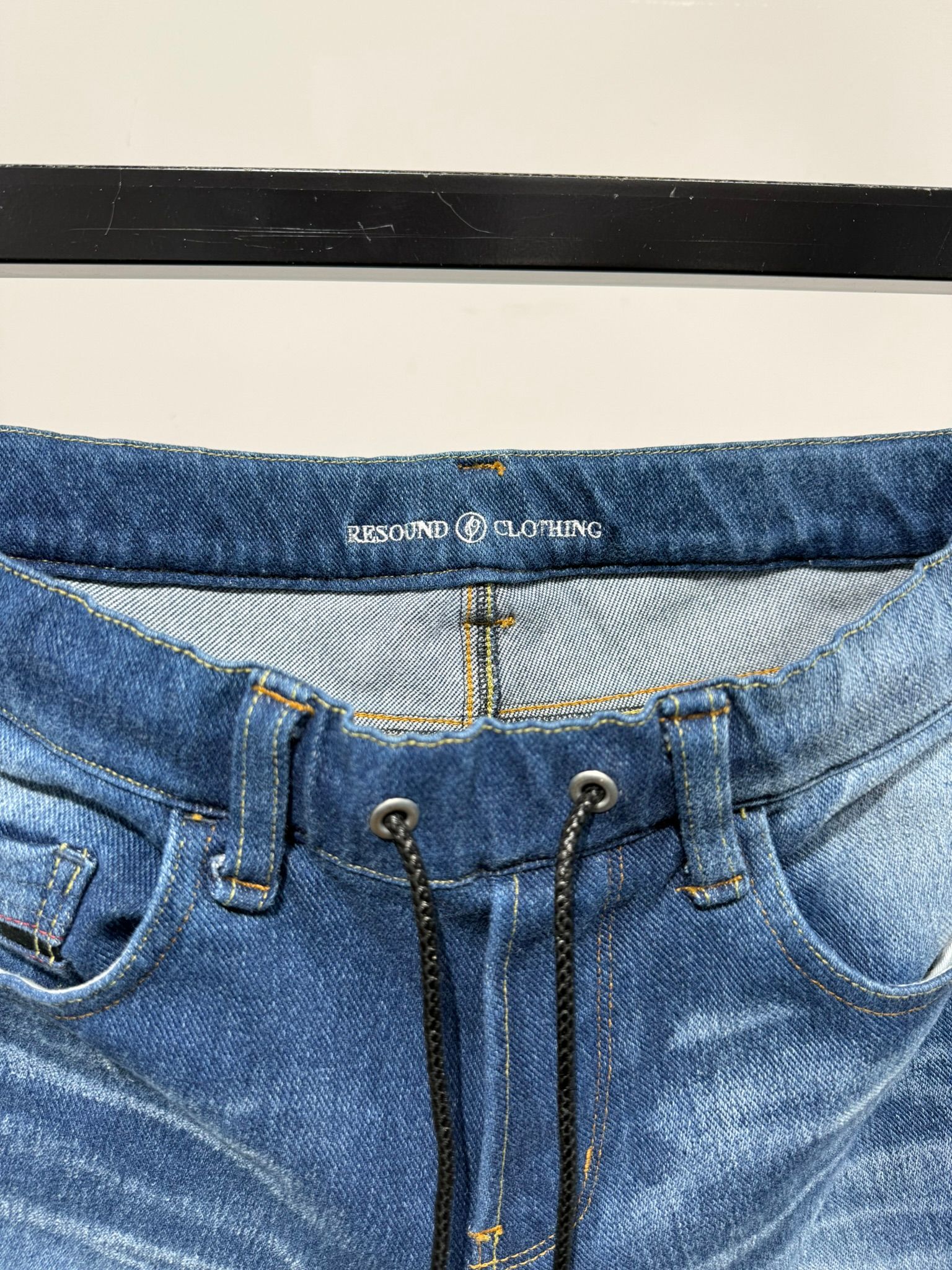 MICK DENIM JERSEY / RC35-ST-020 / デニムジャージテーパードパンツ / インディゴユーズド