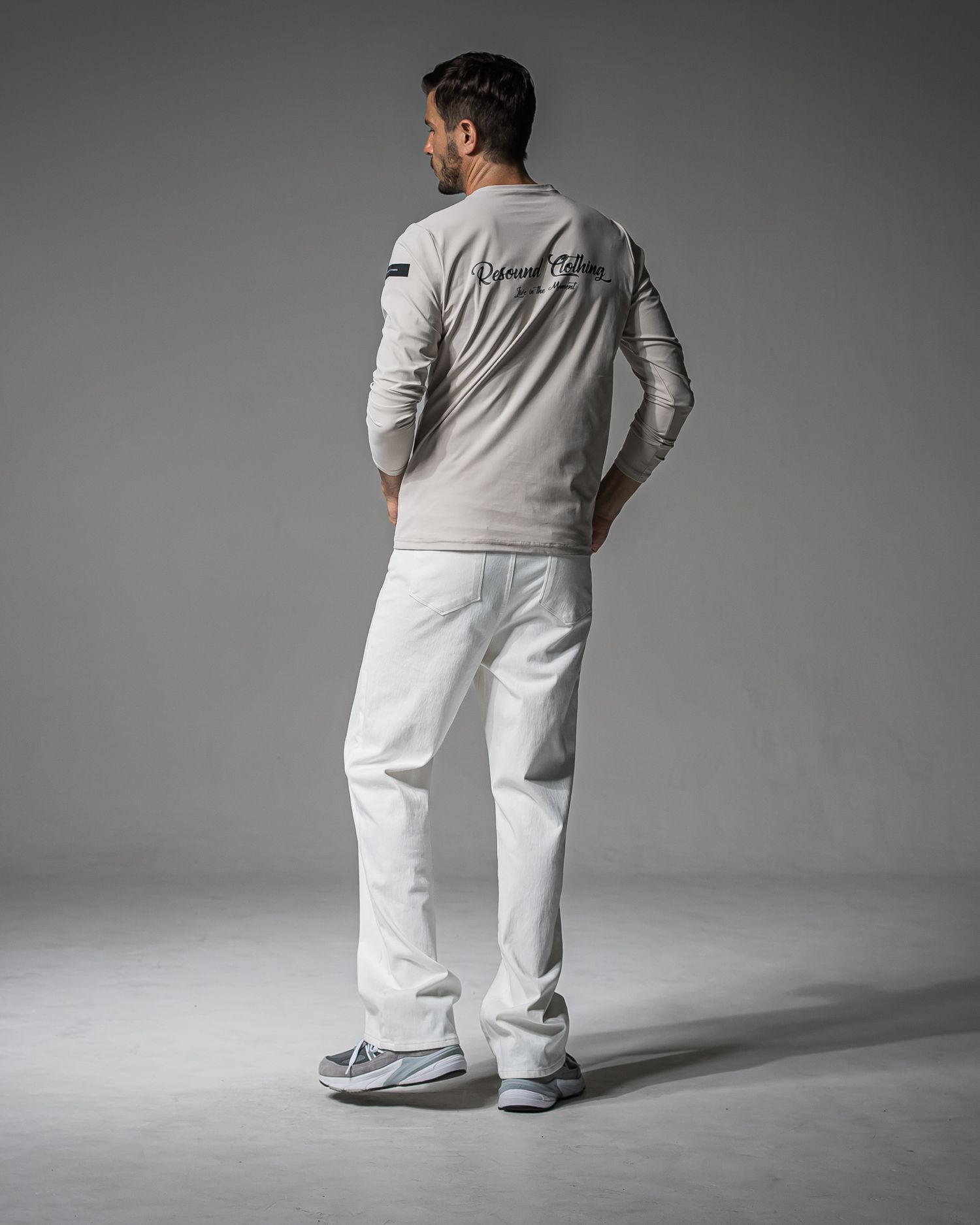 KING DENIM JERSEY / BASIC-ST-005 / デニムジャージ バギーワイドパンツ / ホワイト