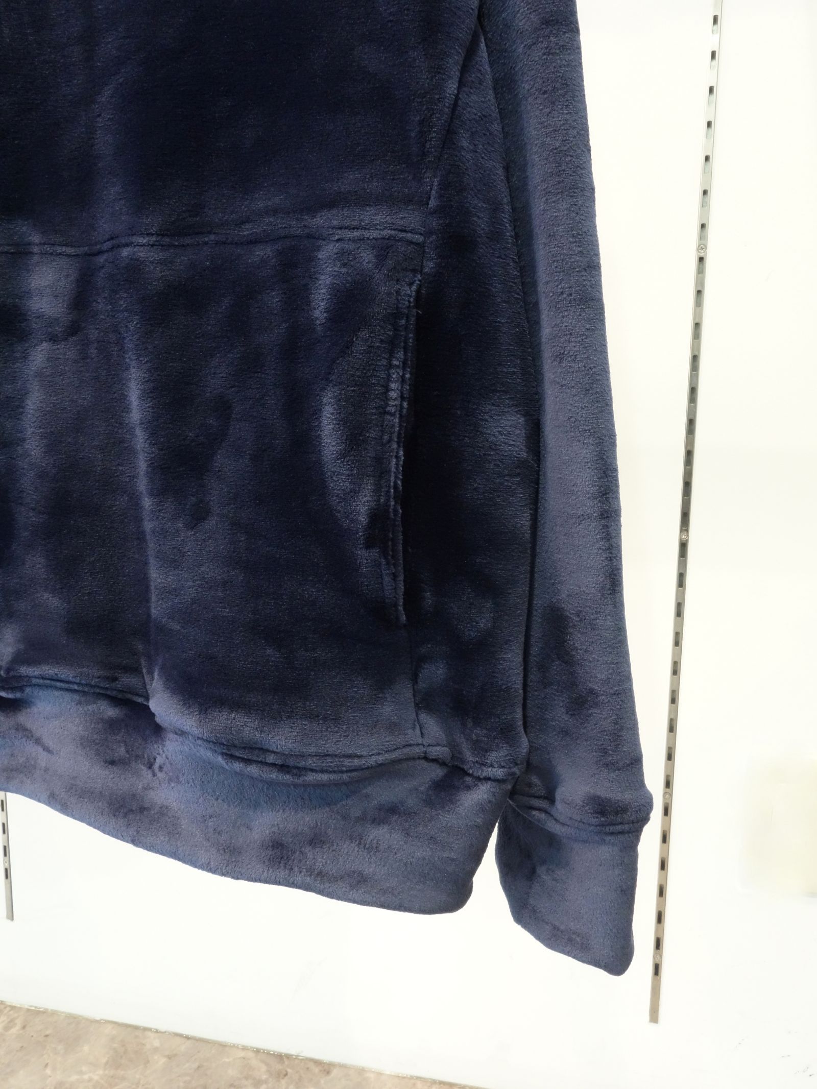 DOUBLE VELOURS FLEECE LOOSE HOODIE / RC22-C-006 / ベロアフリースパーカー