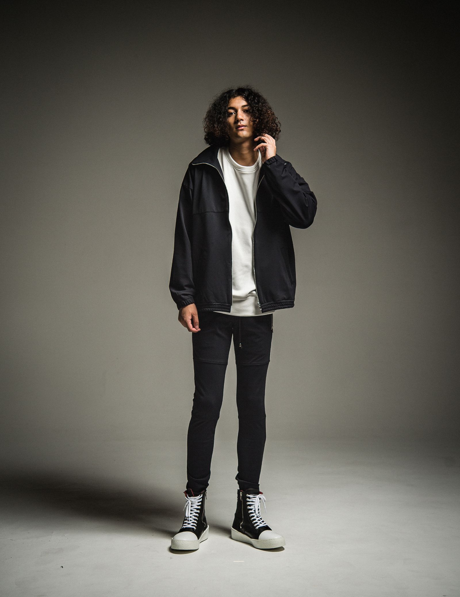 RESOUND CLOTHING - 【RUDO掲載】 NYLON FLEECE OVER TRACK JK / RC22