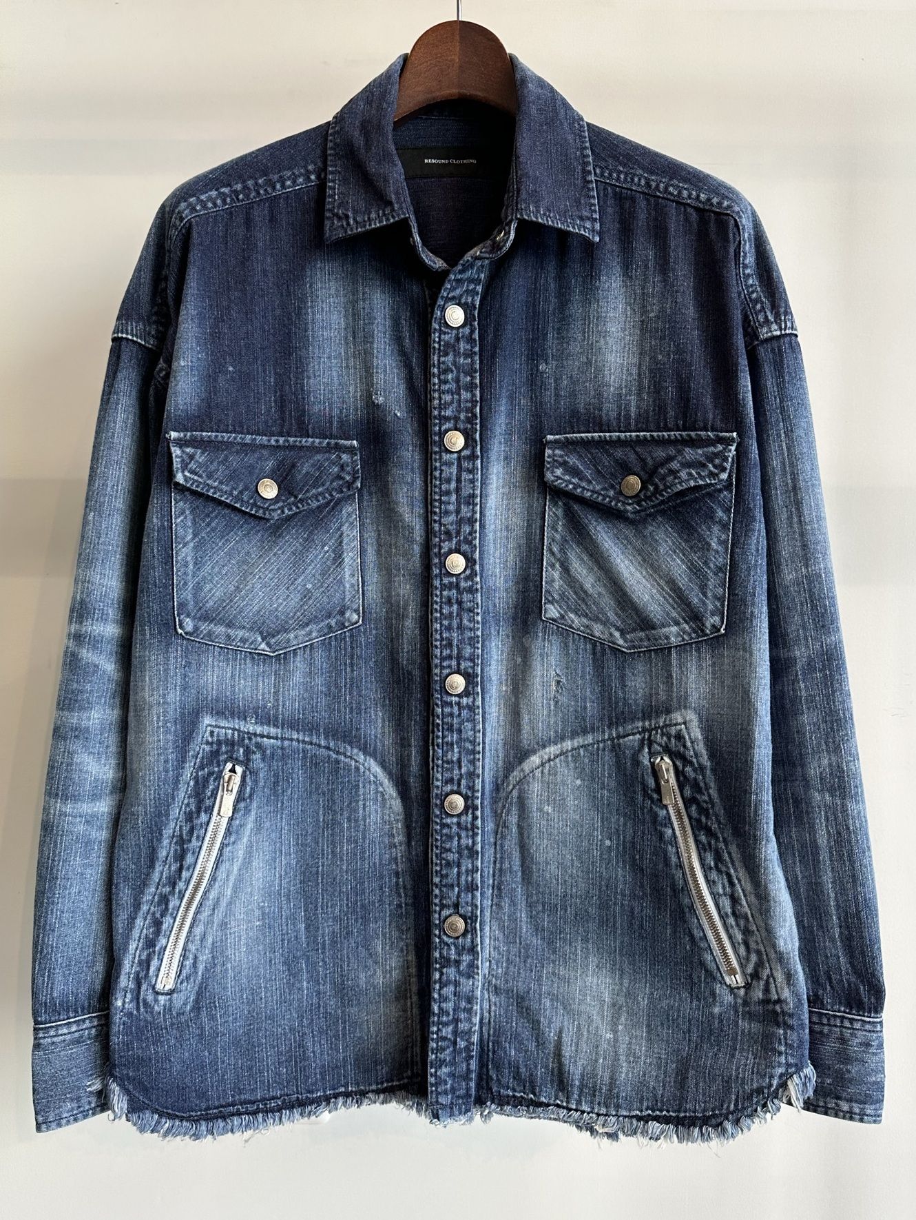 RESOUND CLOTHING - OVER DENIM SHIRTS / RC29-SH-001