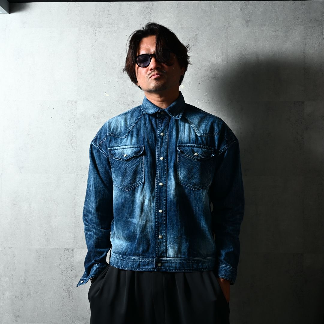 WESTAN JK / DP1-JK-004 / ウエスタンシャツジャケット / ダークインディゴ (3月中旬入荷予定)