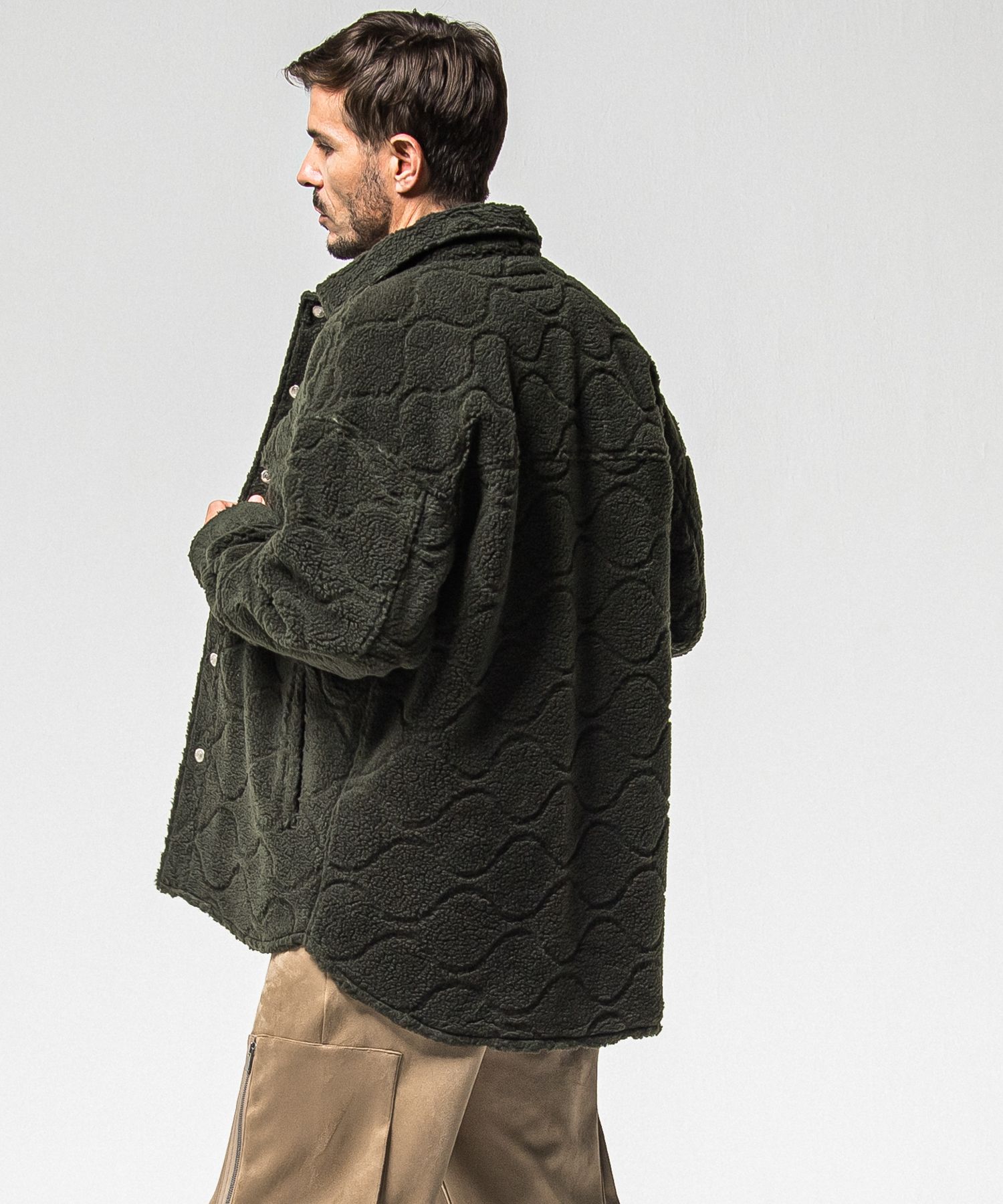 CPO BOA SHIRTS JK / RC38-JK-006 / ボアCPOシャツジャケット / カーキ (11月上旬入荷予定)