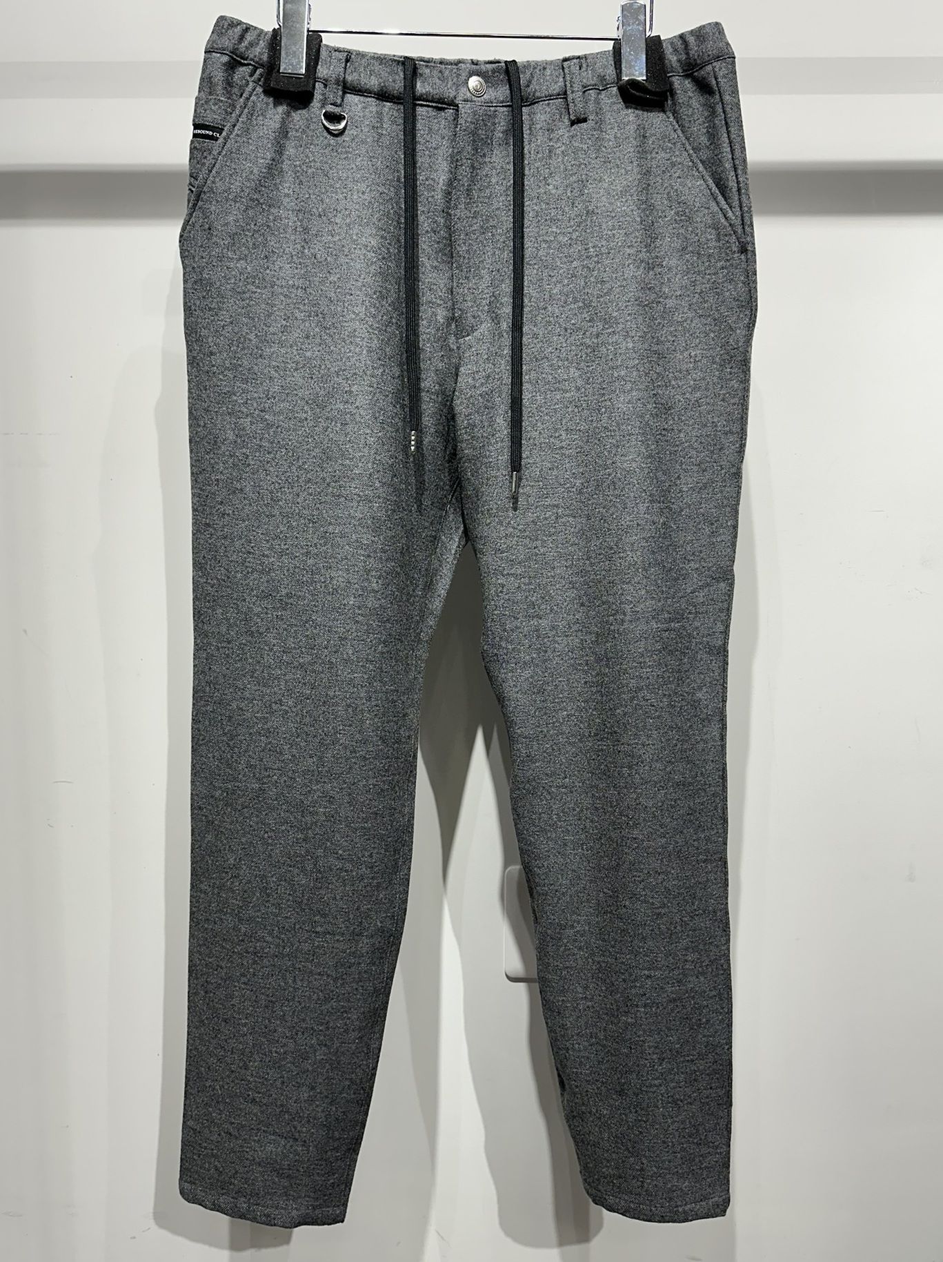 PAT WIDE EASY PANTS / RC34-ST-036 / ワイドテーパードパンツ / グレー