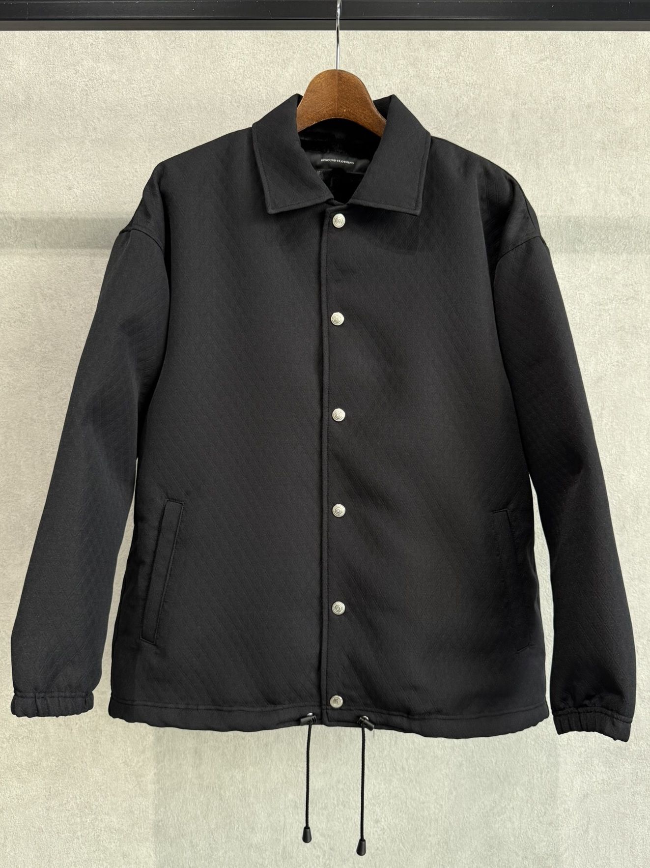 FUR COACH JK / RC38-JK-005 / キルティングファーコーチジャケット / ブラック