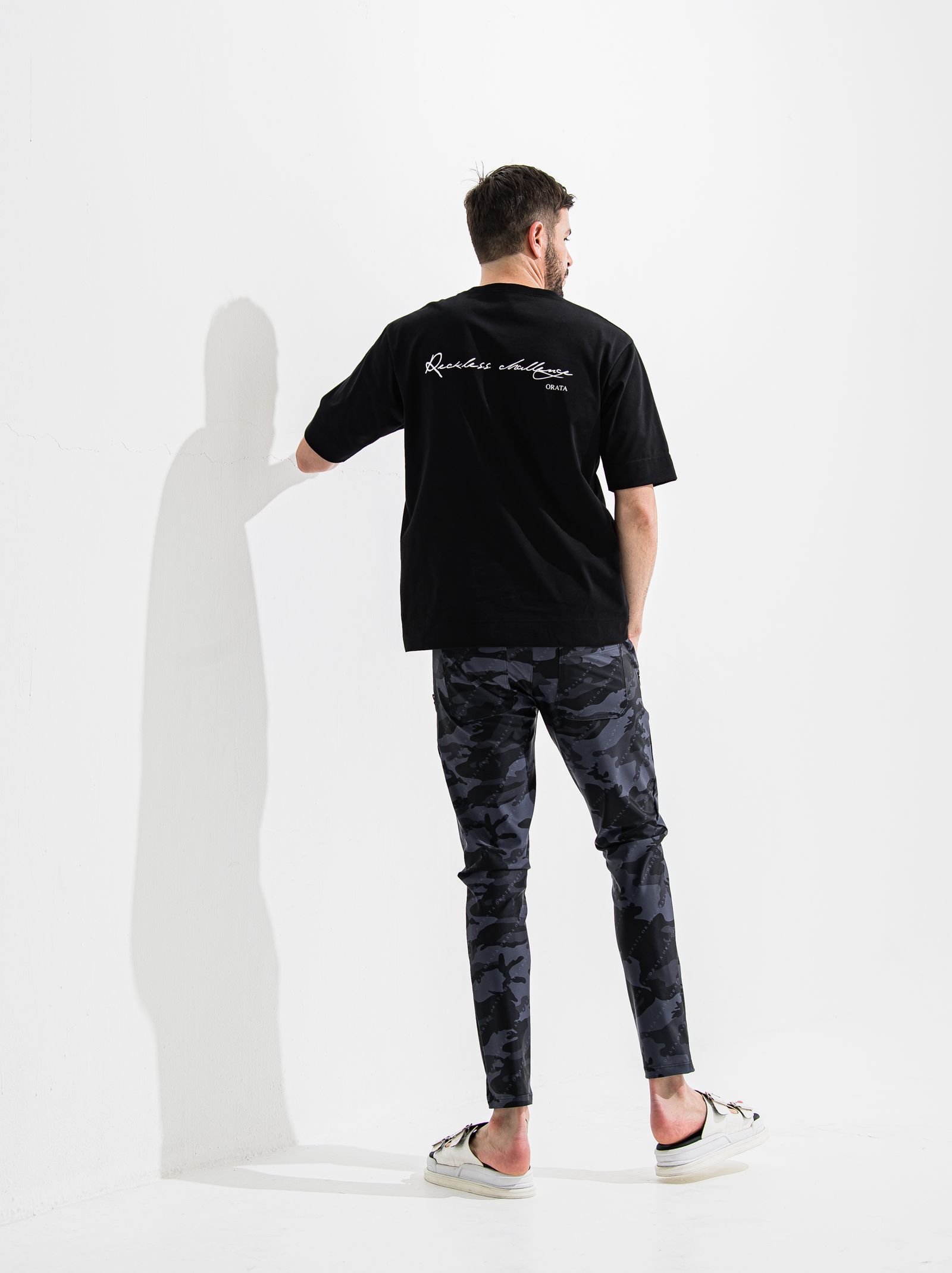 RECKLESS CREW T / OR2-T-003 / プリントTシャツ / ブラック