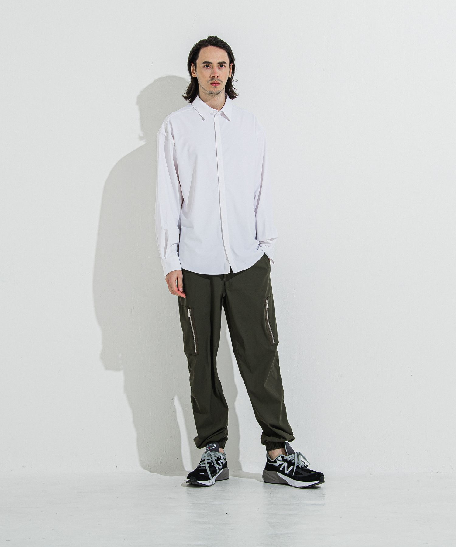 RUSH JACK SHIRTS / RC36-SH-001 / オーバーサイズラッシュガードシャツ / ホワイト