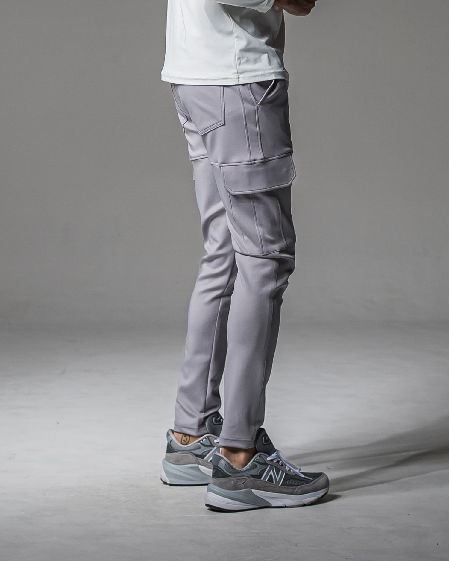 BLACKCOMMEdesGARCONS パンツ　グレー　XS fit=scale-down,w=1200
