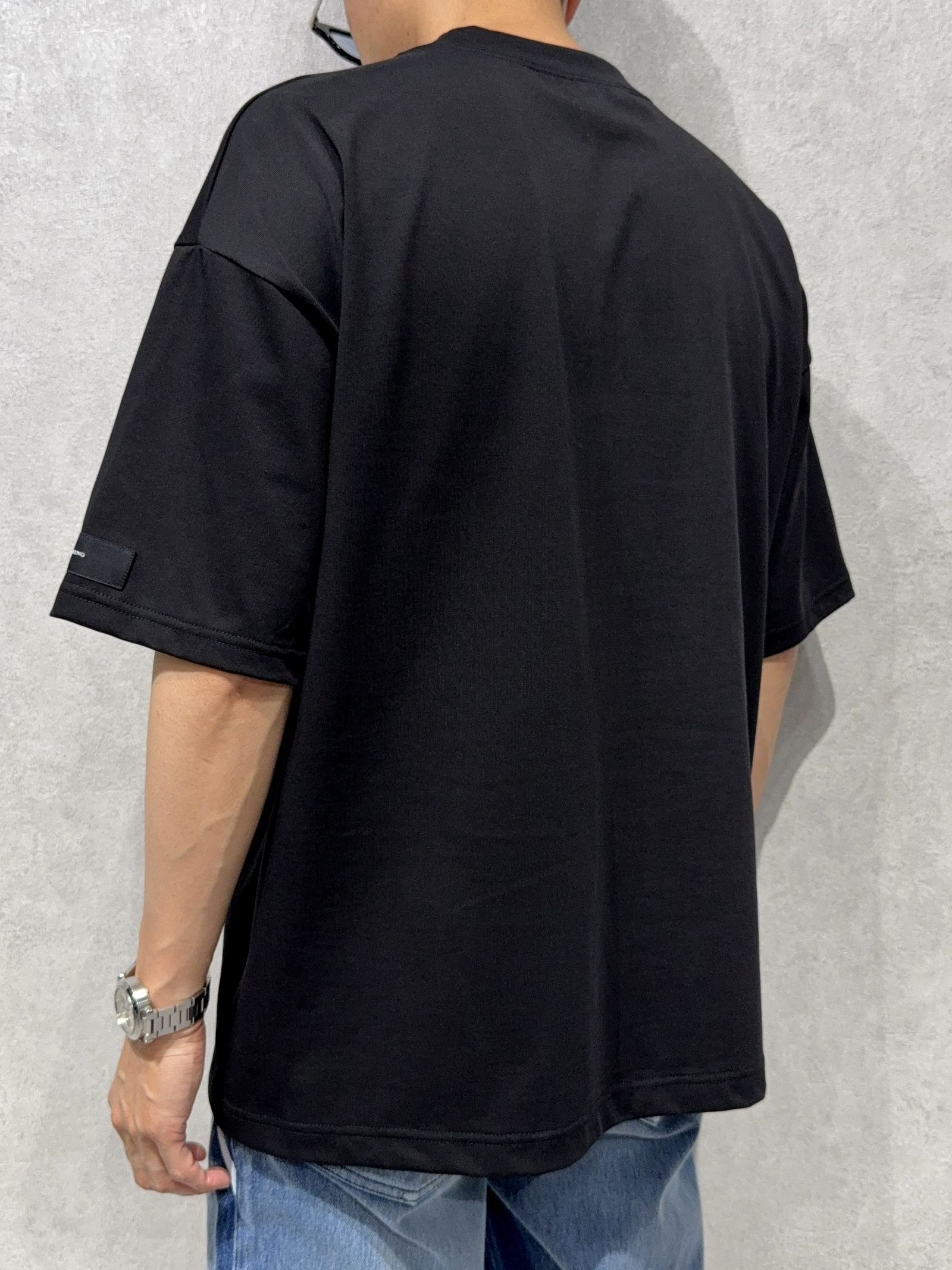RC OVER TEE / RC40-T-006 / RCワッペンビッグTシャツ / ブラック×ブラック