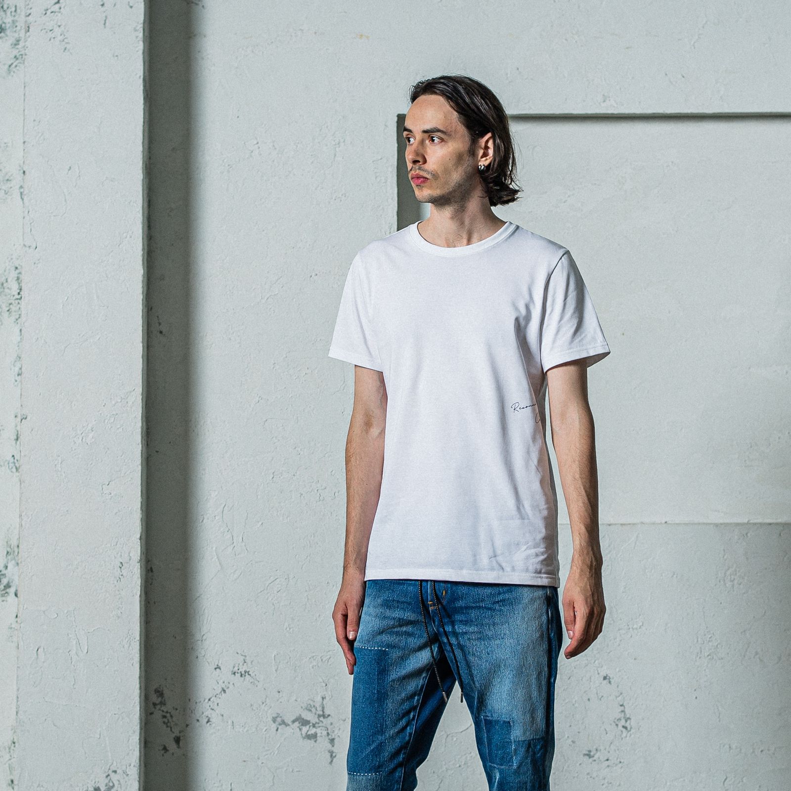 SIDE RC BASIC TEE / RC35-T-004 / サイドロゴジャストTシャツ / ホワイト