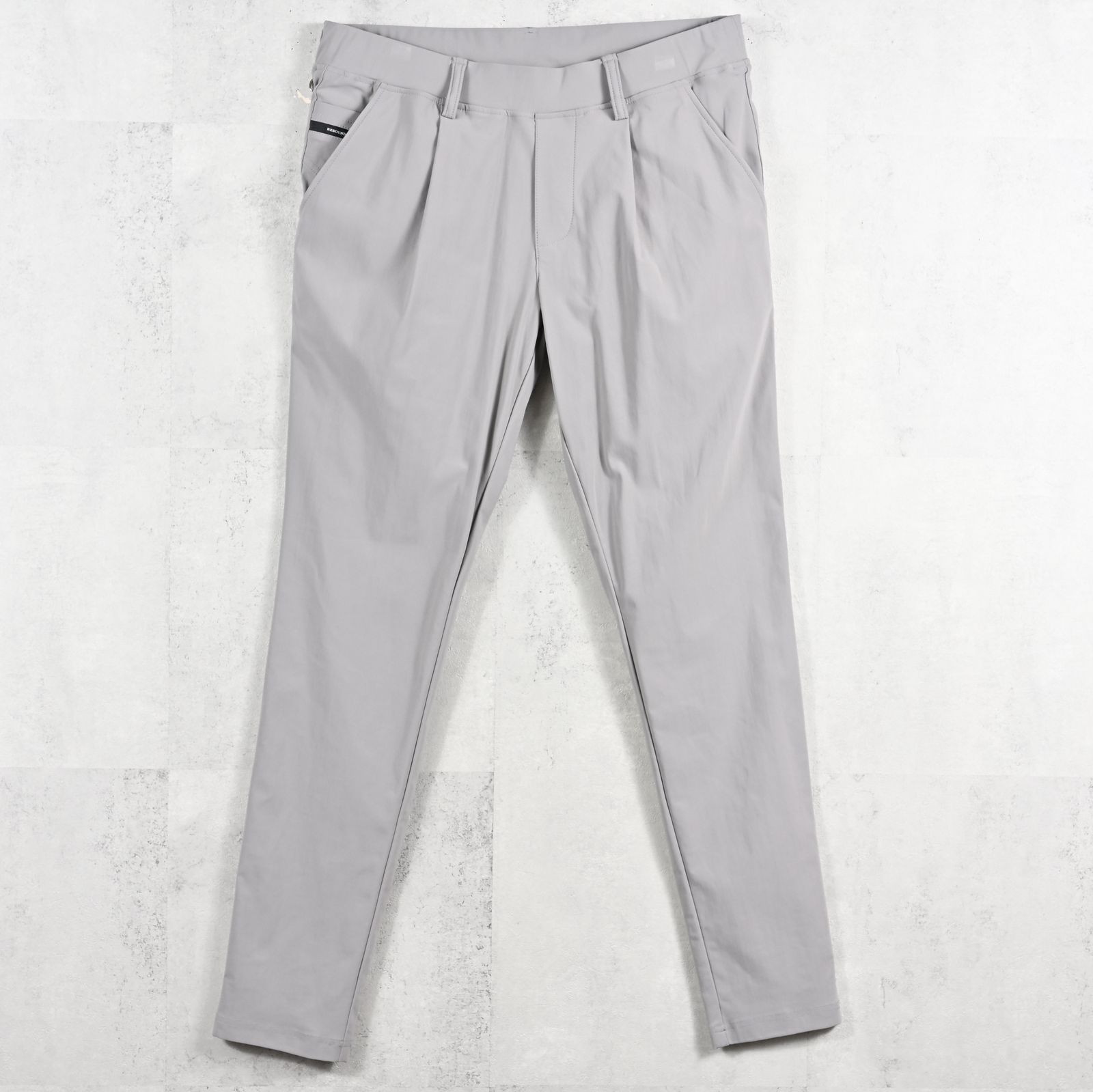 CHRIS EASY TUCK PANTS / RC39-ST-016T / ナイロンイージータックパンツ / グレー (3月上旬入荷予定)