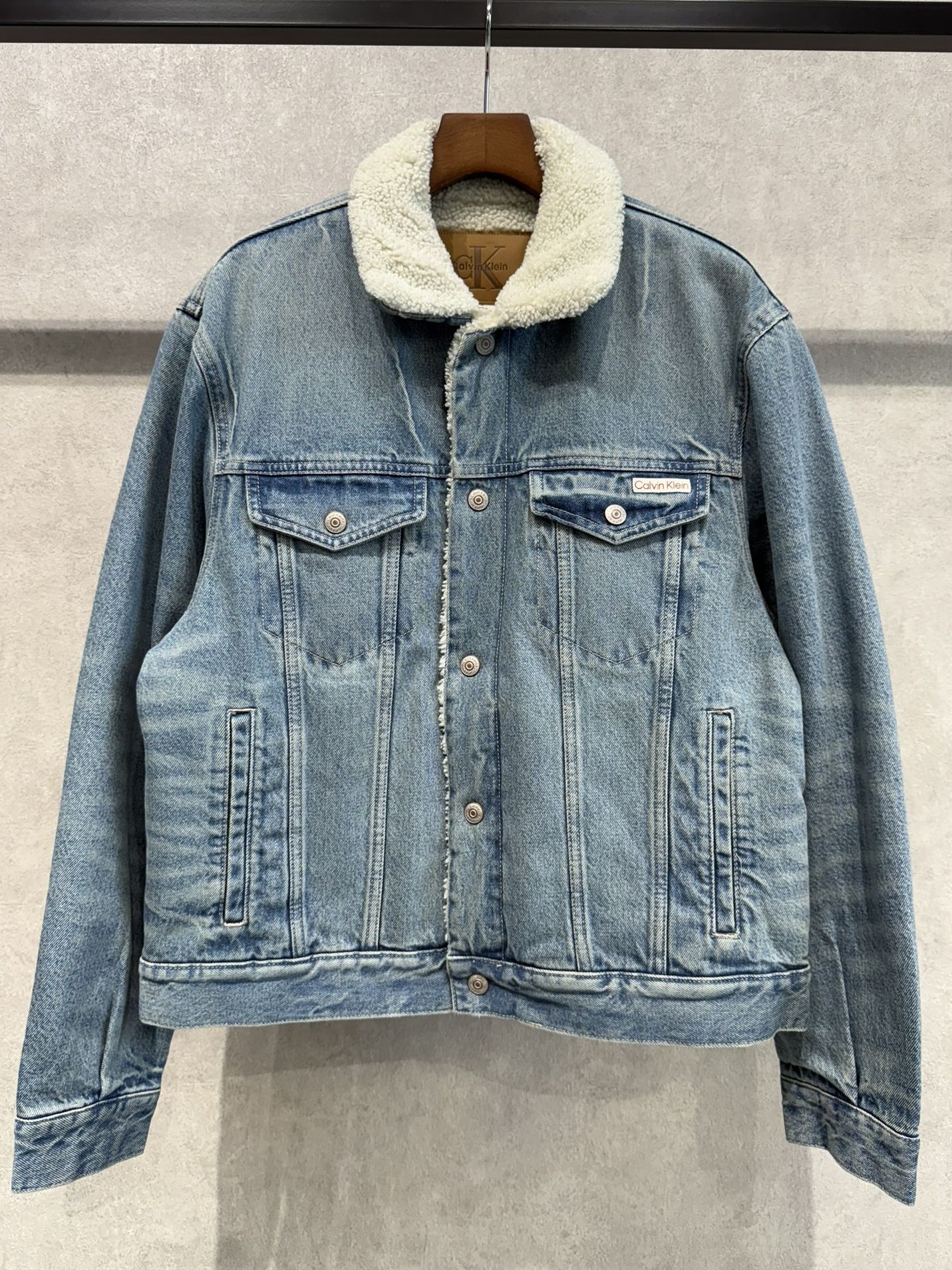 90s シェルパトラッカージャケット / ボアデニムジャケット / 4RD310G / 01J(ライトブルー)