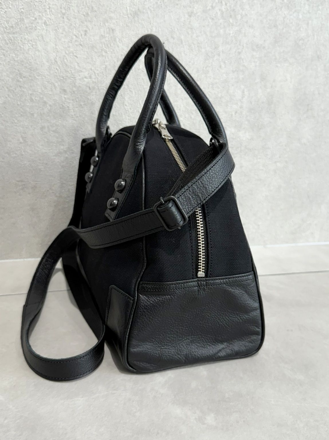 DENIM MINI BOSTON BAG / RC41-BAG-002RD / デニムミニボストンショルダーバッグ / ブラック
