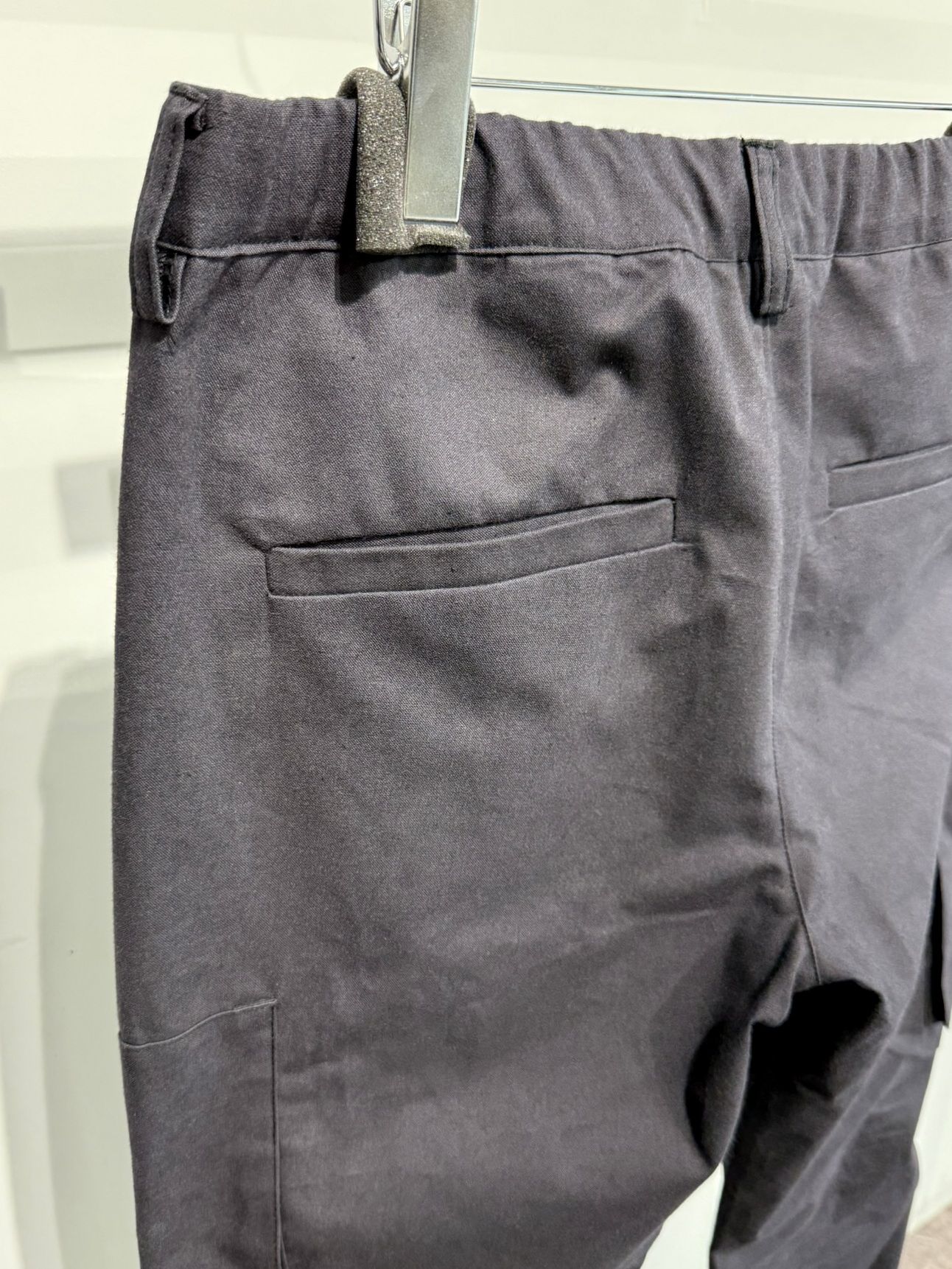 DAVID CARGO PANTS / RC35-ST-040 / ミリタリー裾ゴムカーゴパンツ / ブラック