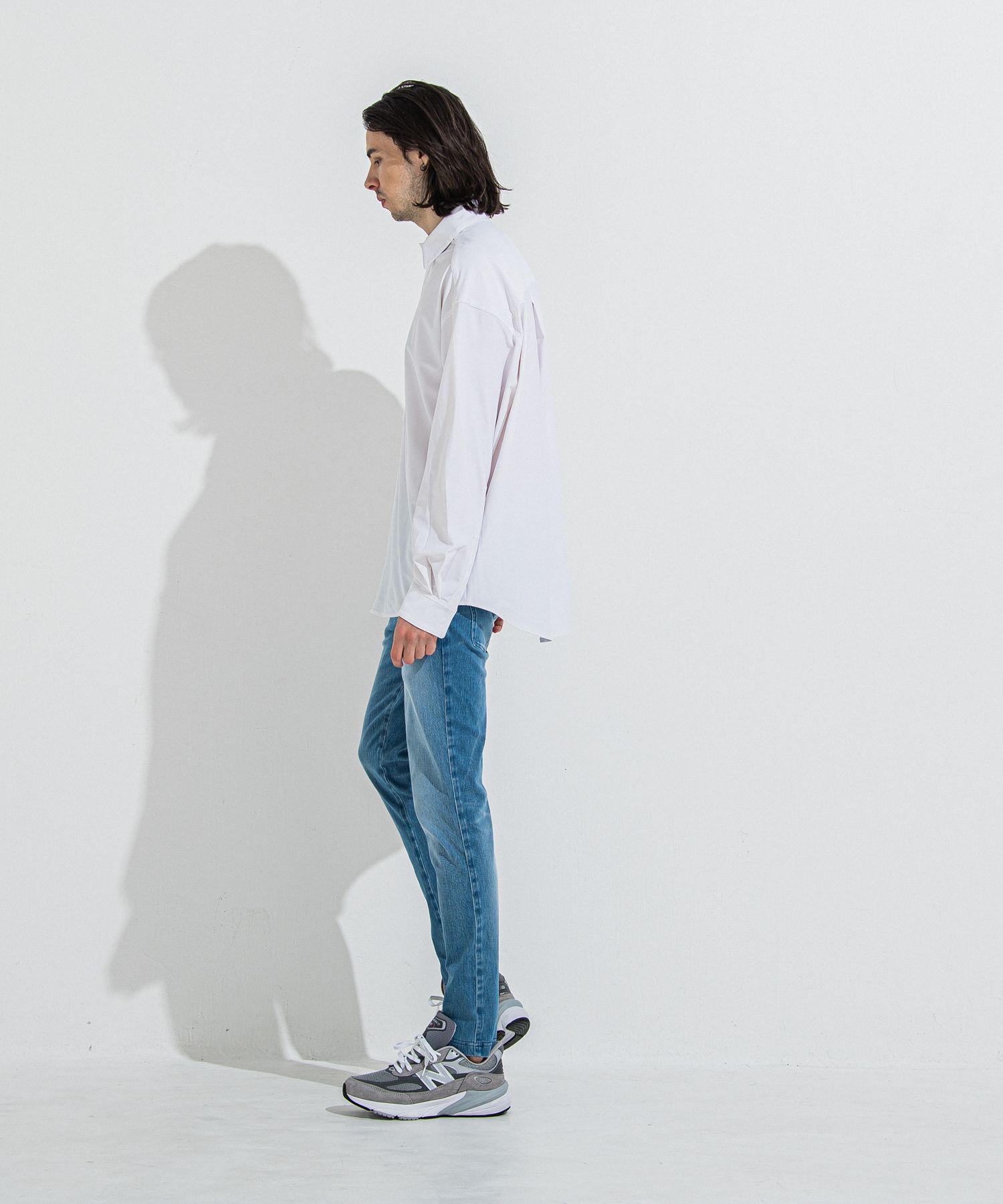 DENIM JERSEY CHRIS EASY TUCK PT / RC36-ST-016TD / ライトオンスデニムジャージイージータックパンツ / ライトインディゴ