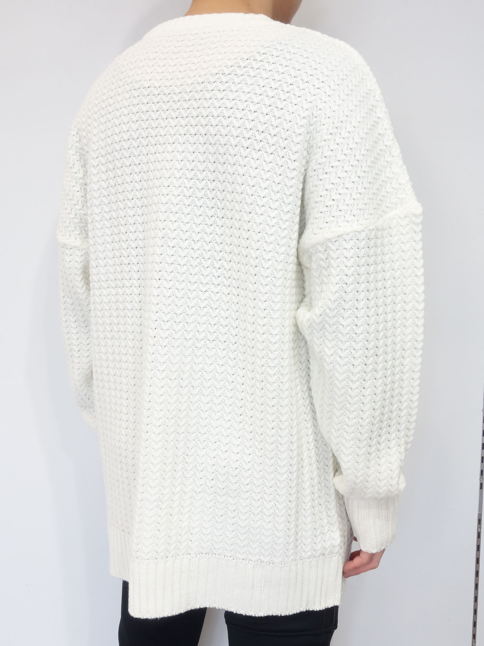 WEAVING STITCH LOOSE SWEATER / RC14-K-002 / オーバーサイズニット