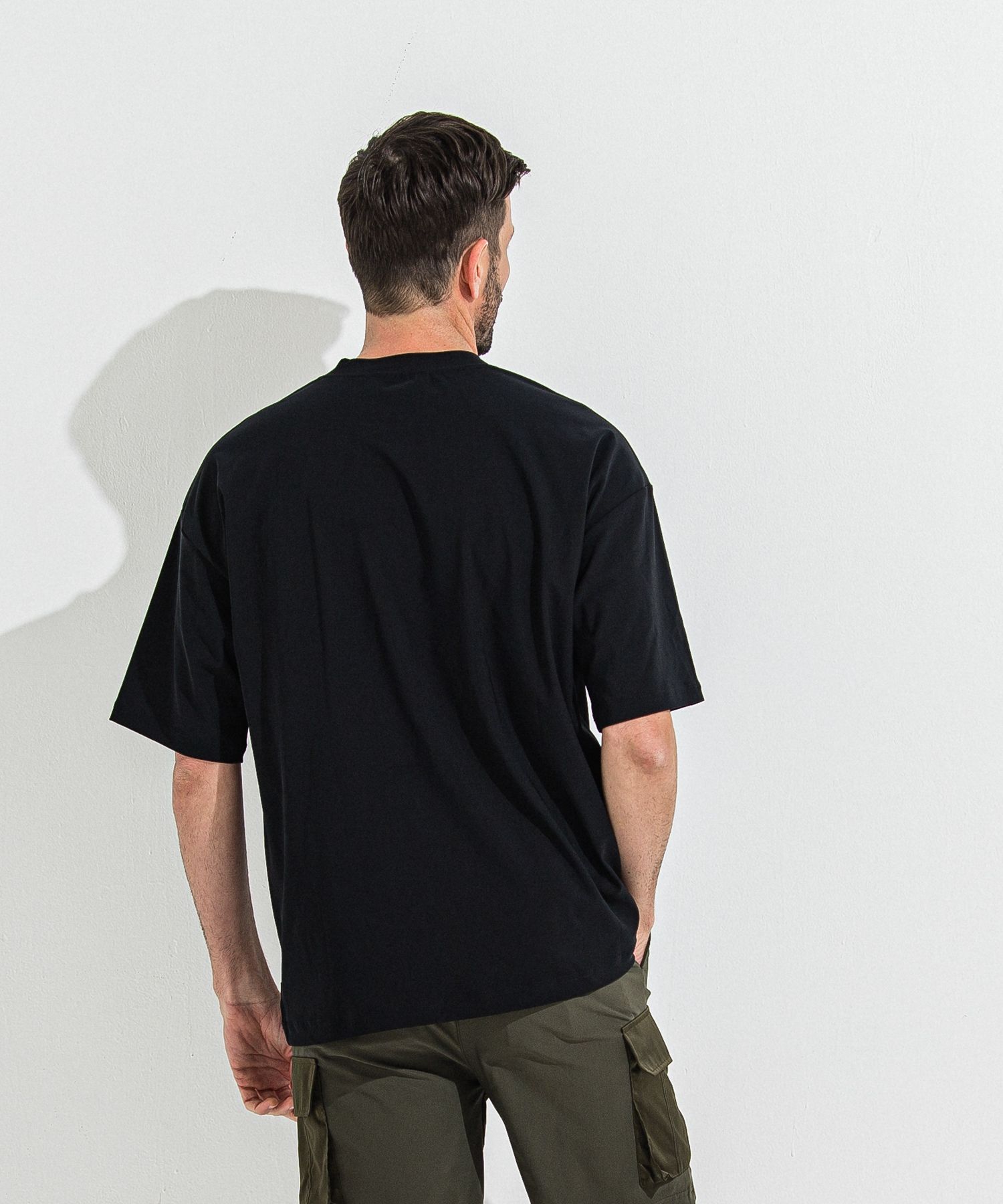 OX JERSEY OVER TEE / RC36-T-005 / オックスジャージービッグTシャツ / ブラック