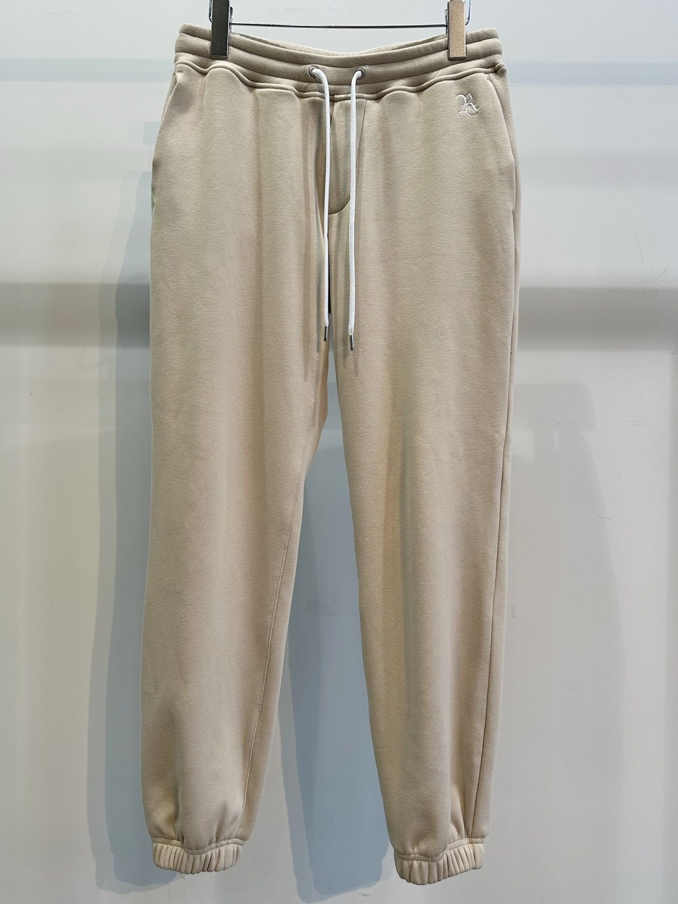 MIKE HEAT PANTS / RC30-ST-028H / 裏起毛ルーズ裾ゴムパンツ / グレージュ
