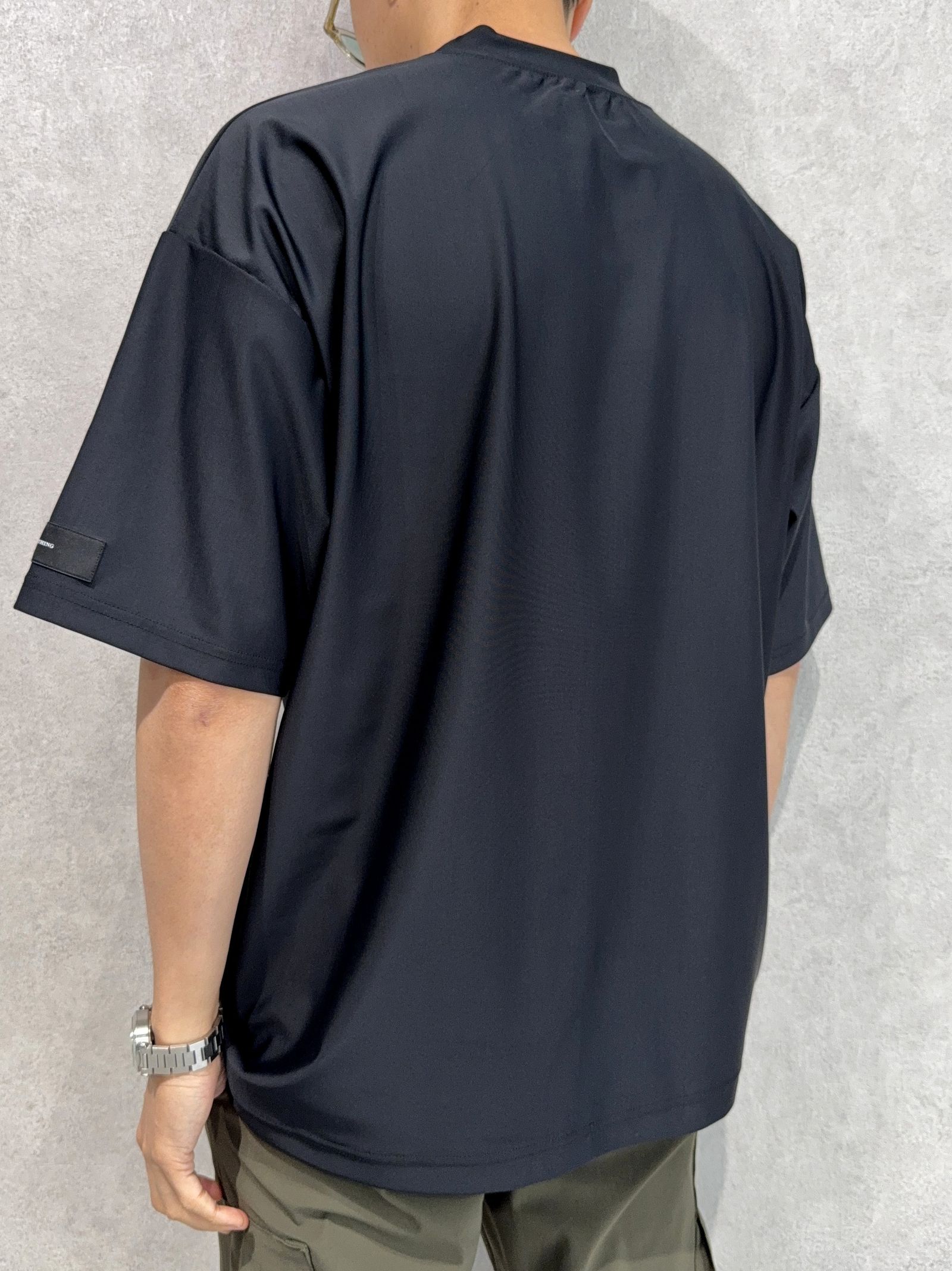 RC RUSH OVER T / RC40-T-009 / RCロゴラッシュガードビッグTシャツ / ブラック×ブラック