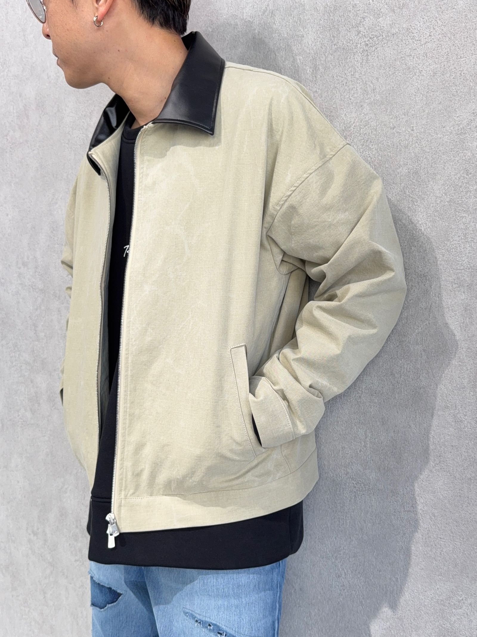 RESOUND新作のクラッシュ加工KINGデニムでアメカジコーデ