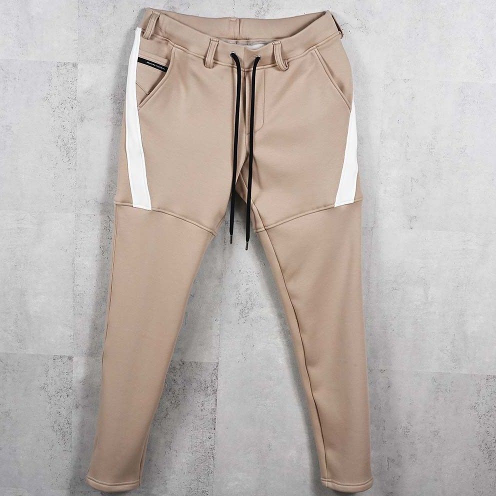 VELOURS FLEECE TYLER PANTS / RC38-ST-026H / 裏起毛スウェットラインパンツ / ブラウン (11月中旬入荷予定)