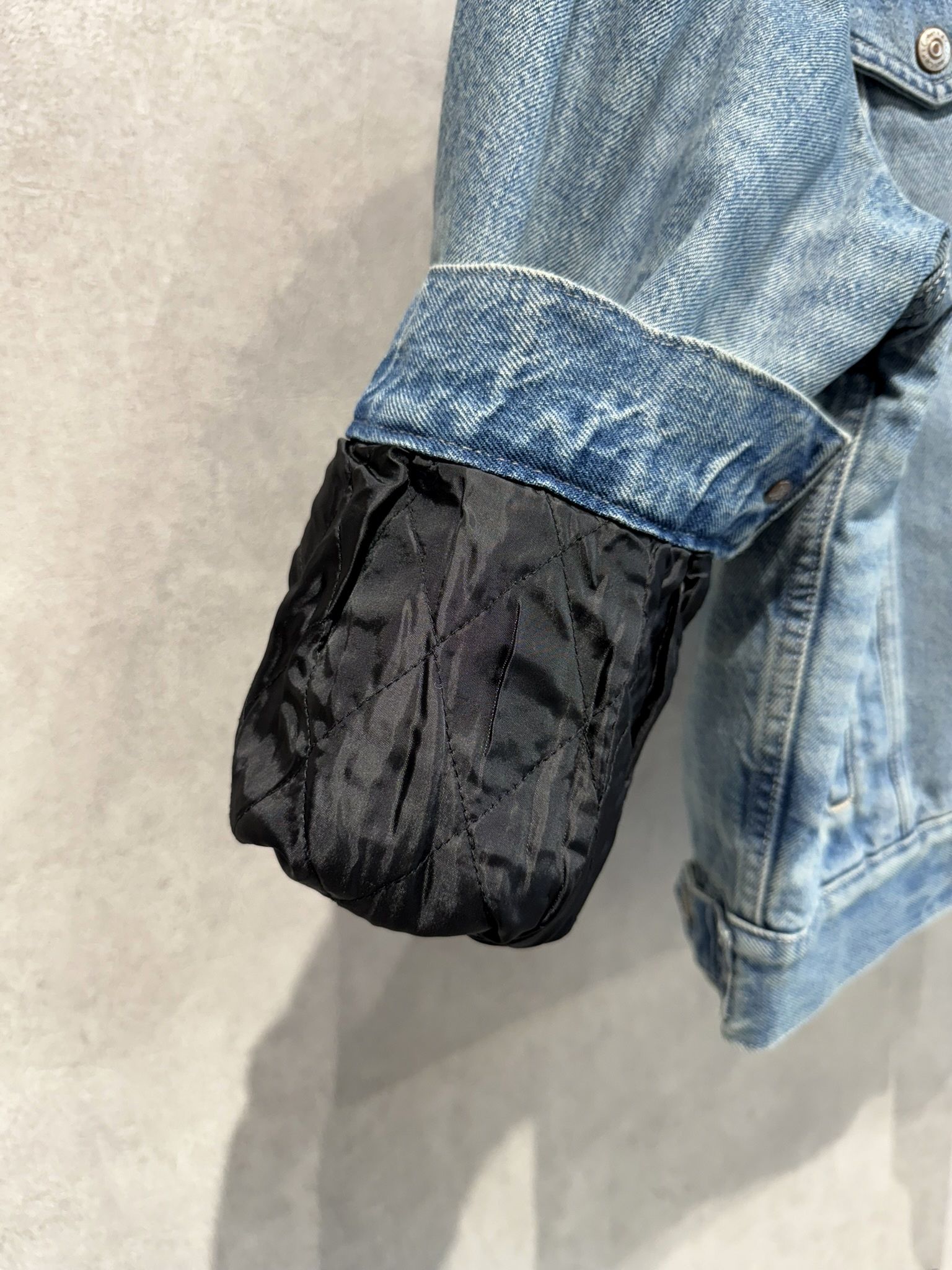 90s シェルパトラッカージャケット / ボアデニムジャケット / 4RD310G / 01J(ライトブルー)