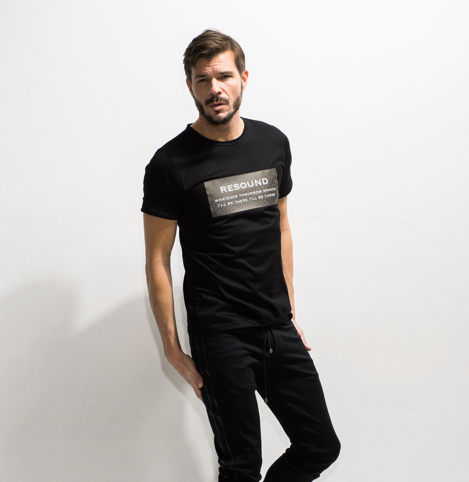 LEO BOX ROGO ROLL UP JERSEY TEE / RC20-T-004 / ボックスロゴTシャツ