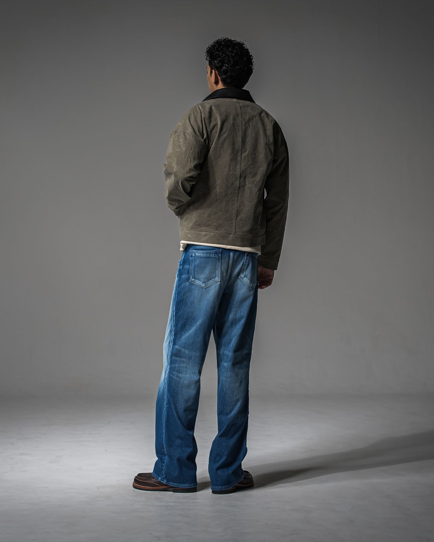 KING DENIM JERSEY / RC37-ST-005 / デニムジャージ バギーワイドパンツ / ライトインディゴ