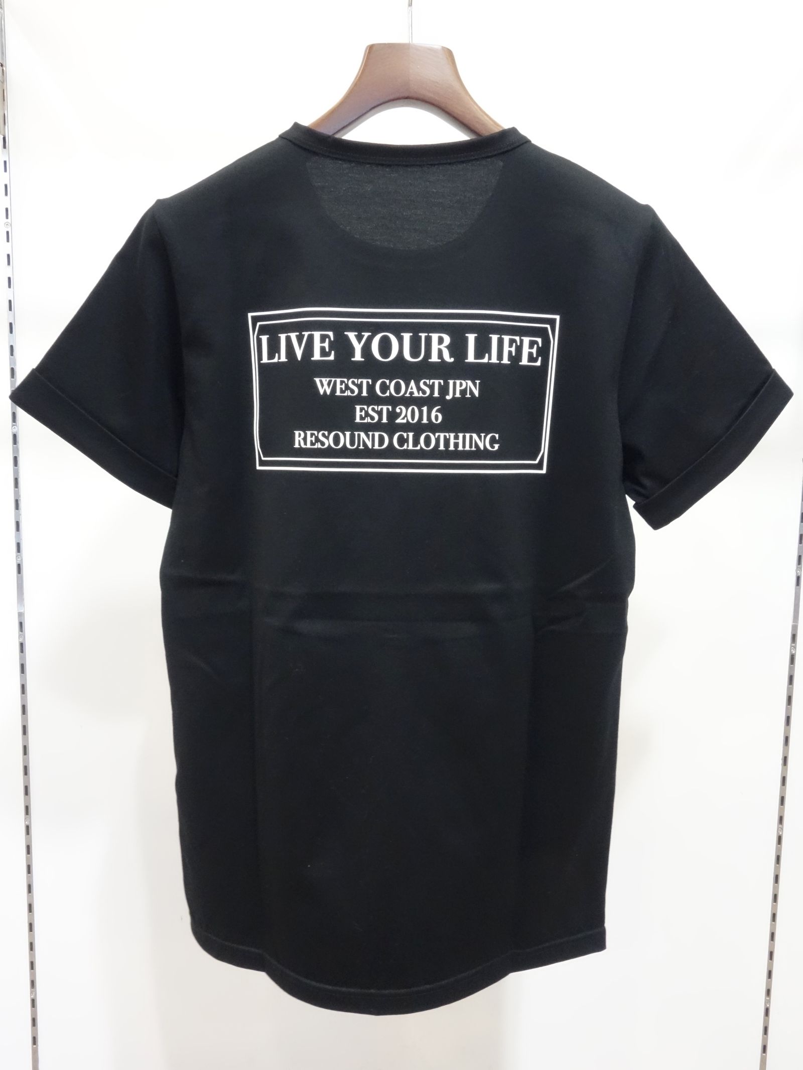 CREW ROLL UP JERSEY TEE / RC19-T-008 / プリントTシャツ ※