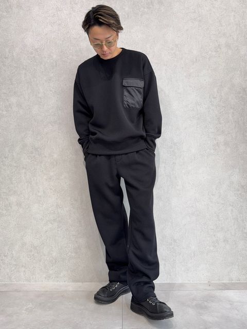 ボリュームと軽さのある高機能あぜ編みジャージセットアップ