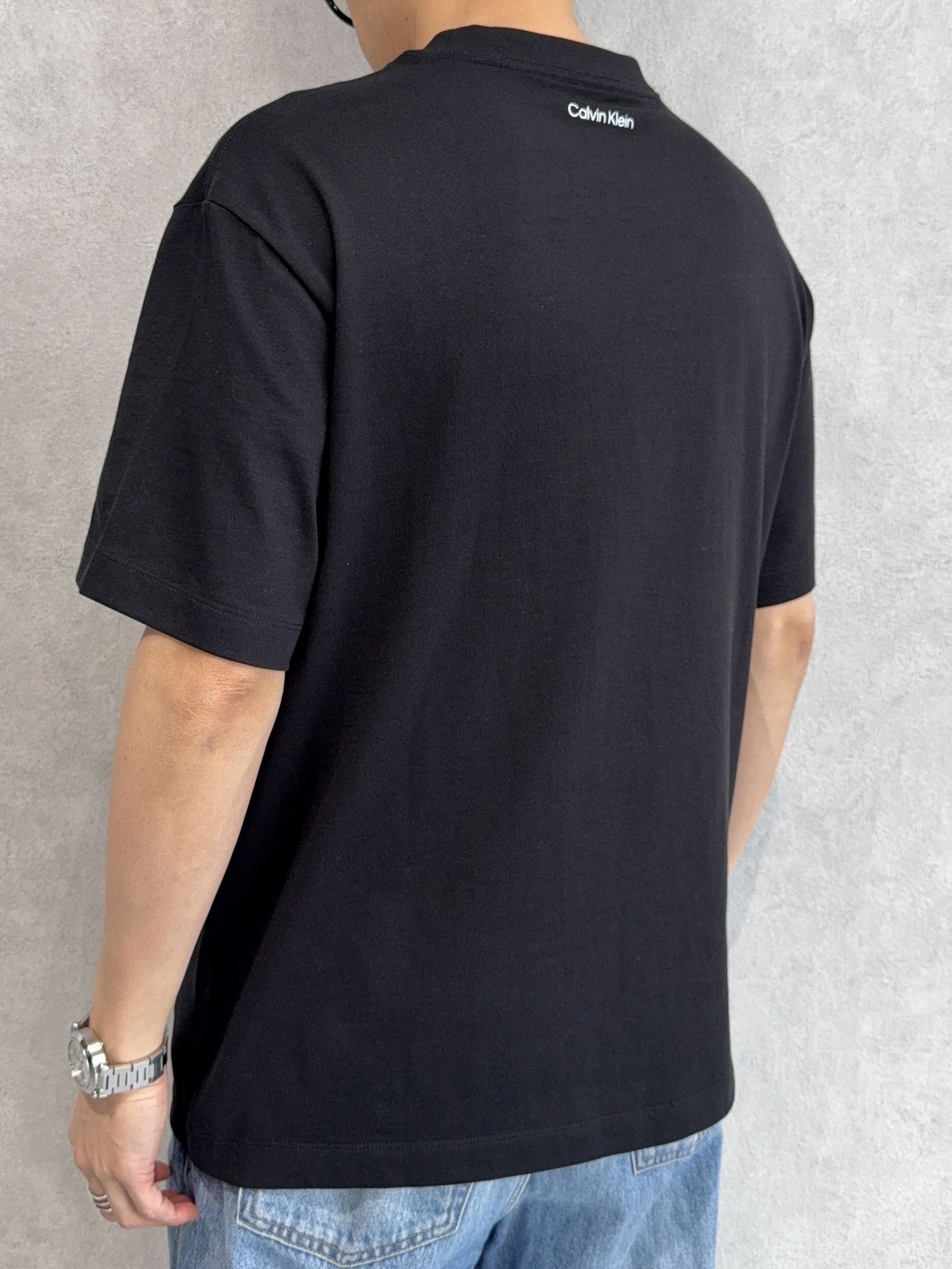 ショートスリーブ 16sグラフィッククルーネックTシャツ / 4RF849G / UB1(ブラック)