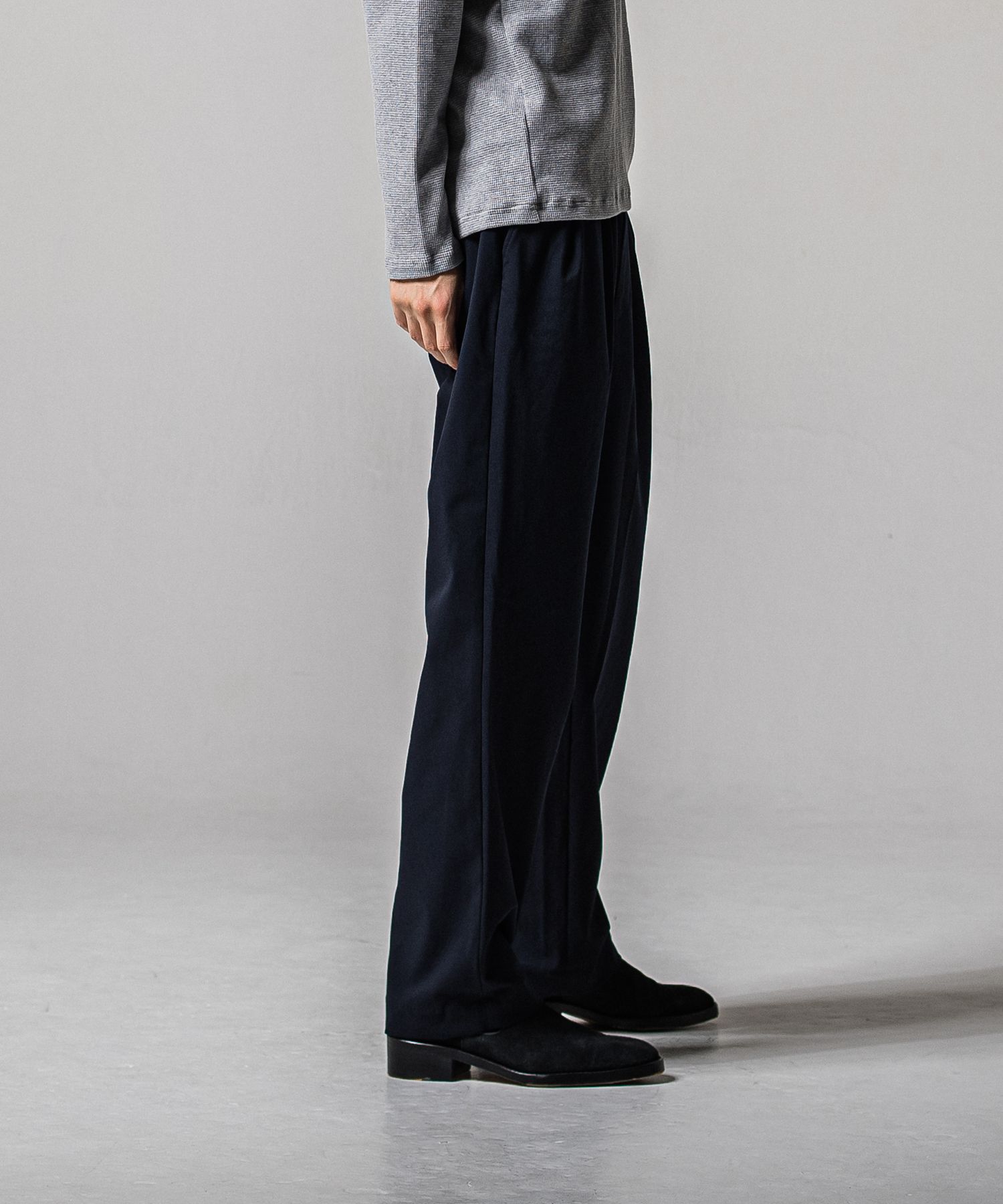BEN PANTS / RC39-ST-038 / スーパーワイドパンツ / ネイビー (1月中旬入荷予定)